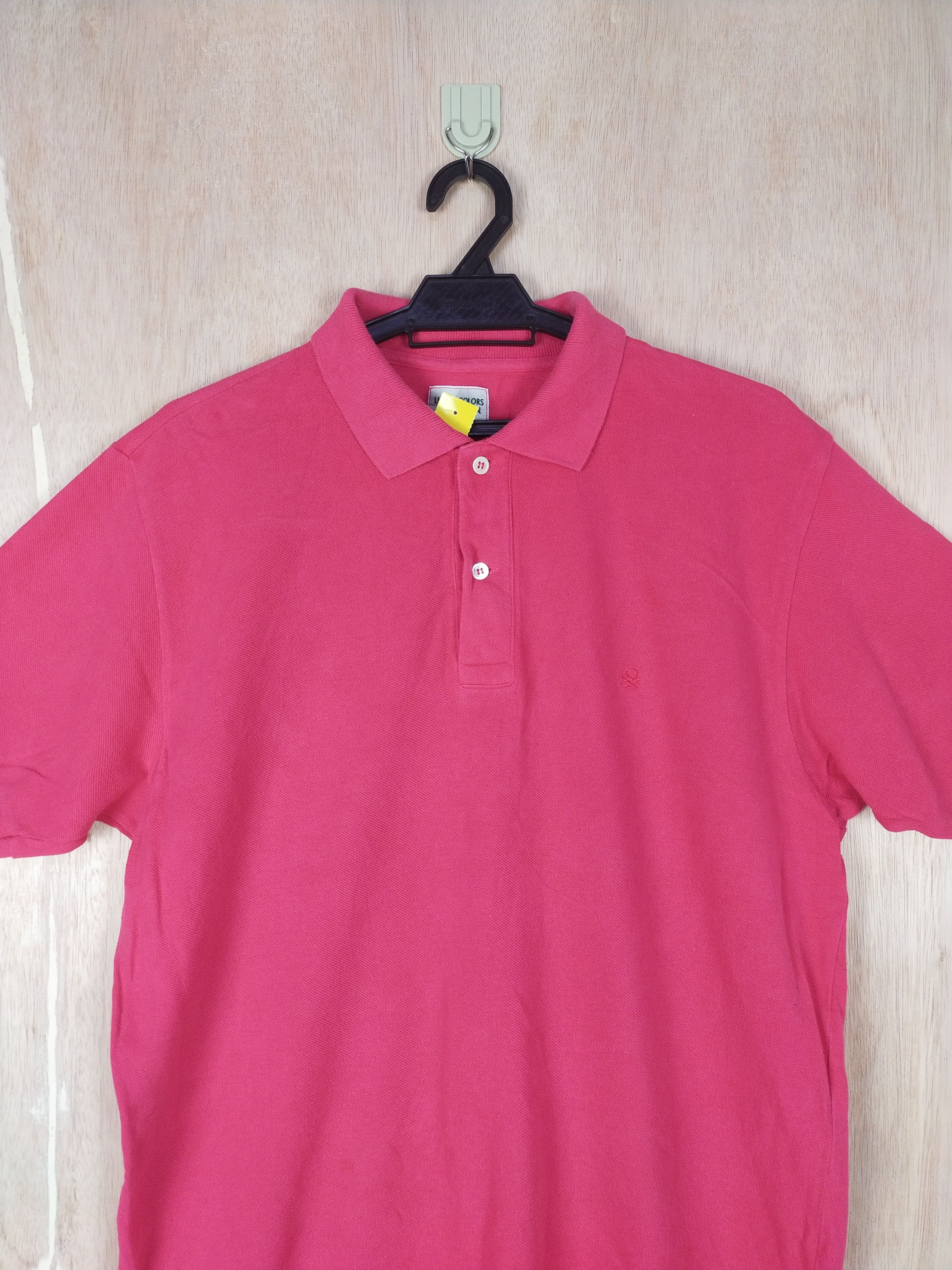 United Colors Of Benetton DL United Colors of Bennetton pink shirt #2769 Size US L / EU 52-54 / 3 - 2 Thumbnail