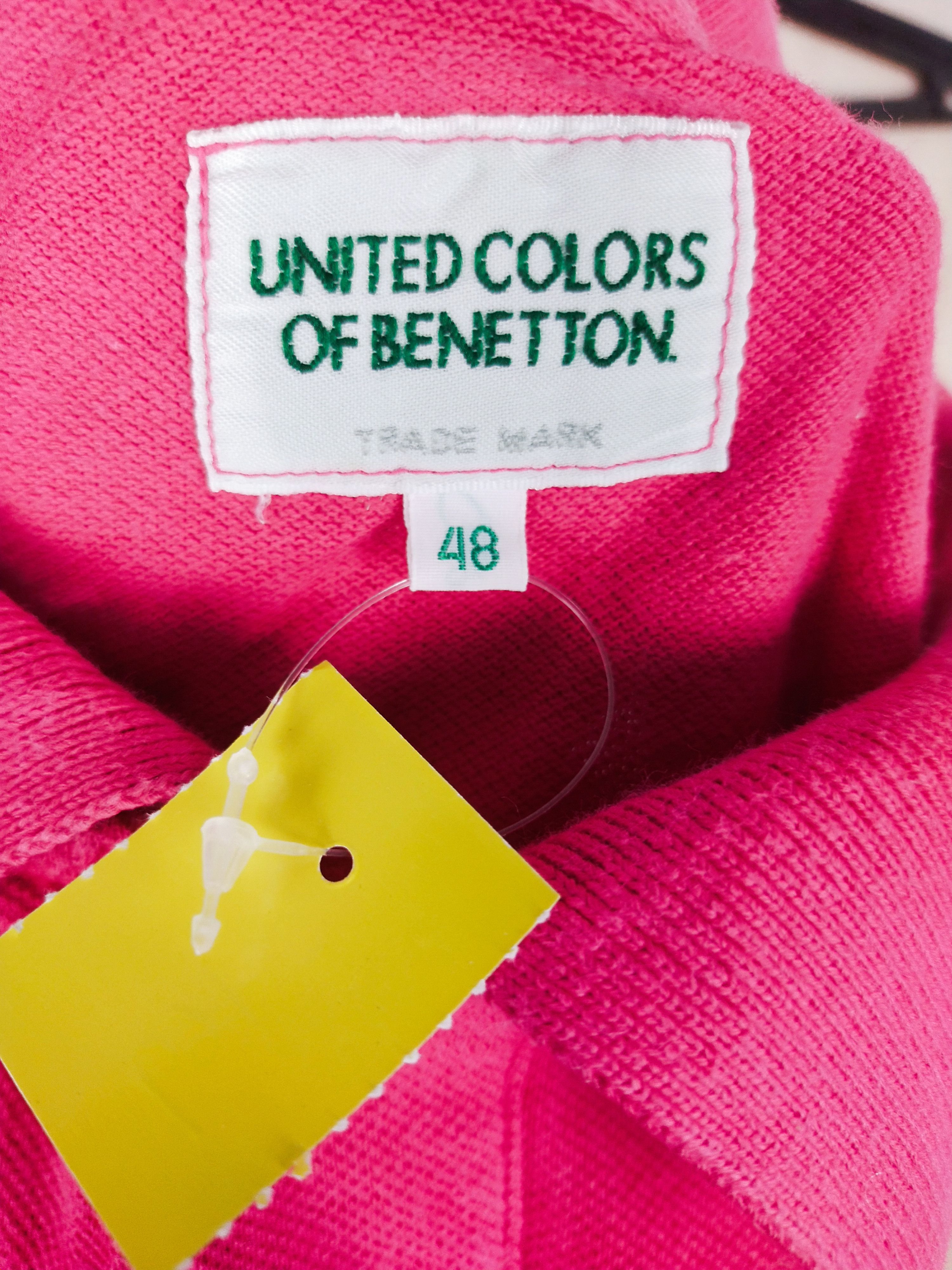 United Colors Of Benetton DL United Colors of Bennetton pink shirt #2769 Size US L / EU 52-54 / 3 - 11 Thumbnail