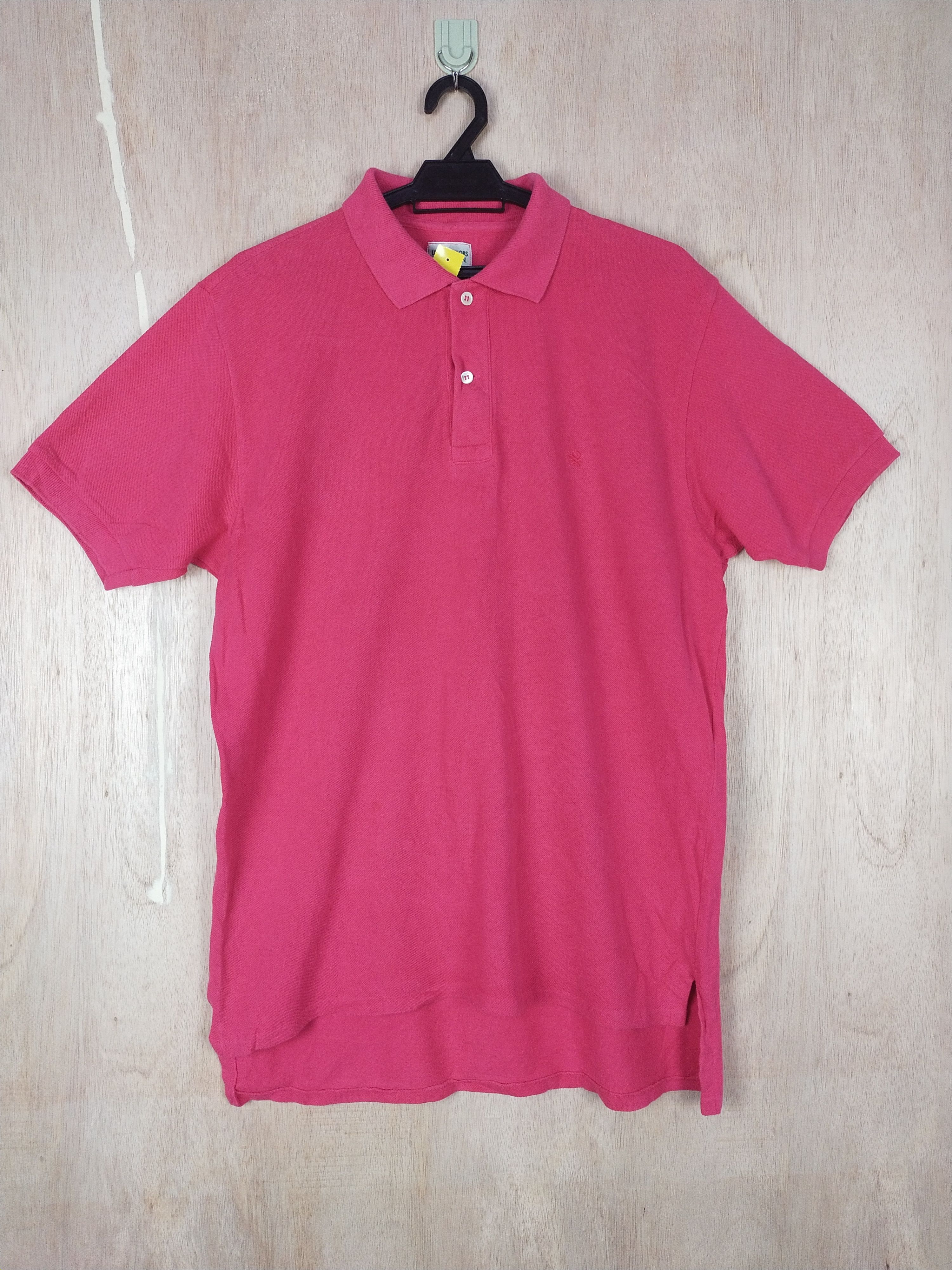 United Colors Of Benetton DL United Colors of Bennetton pink shirt #2769 Size US L / EU 52-54 / 3 - 1 Thumbnail
