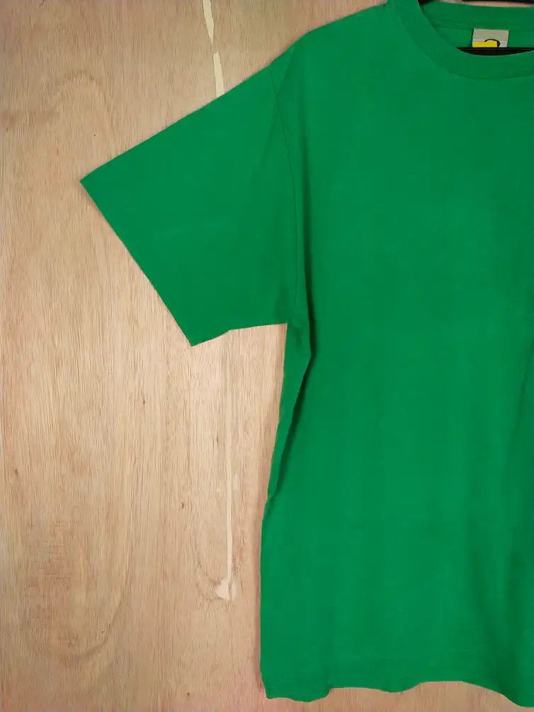 Japanese Brand DL Piko surf green Tshirt #2755 Size US L / EU 52-54 / 3 - 12 Thumbnail