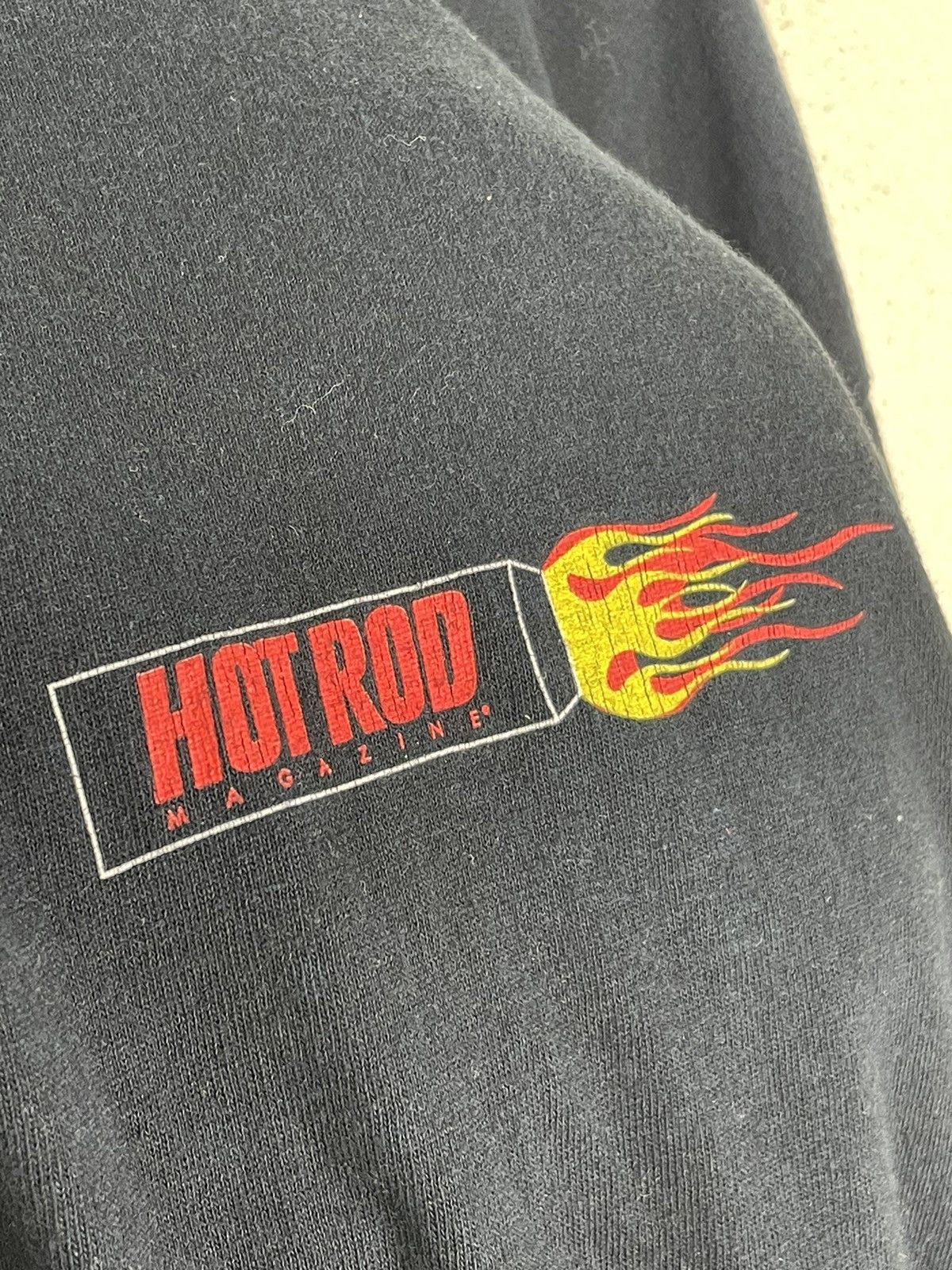 Vintage Vintage Hot Rod Magazine Flame Tee | XL Muscle Car Size US XL / EU 56 / 4 - 6 Thumbnail