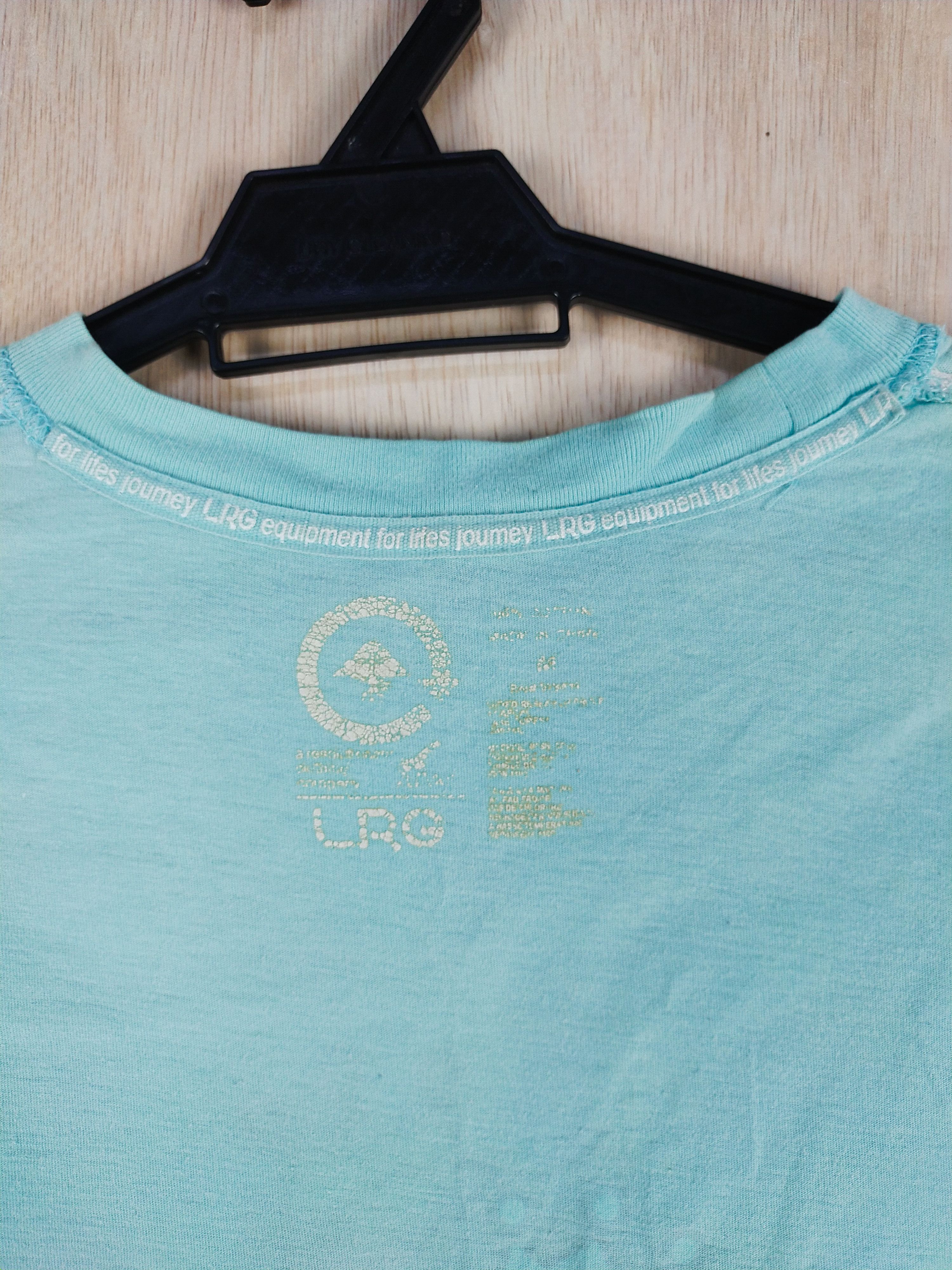 Japanese Brand DL LRG light blue Tshirt #2557 Size US M / EU 48-50 / 2 - 15 Thumbnail