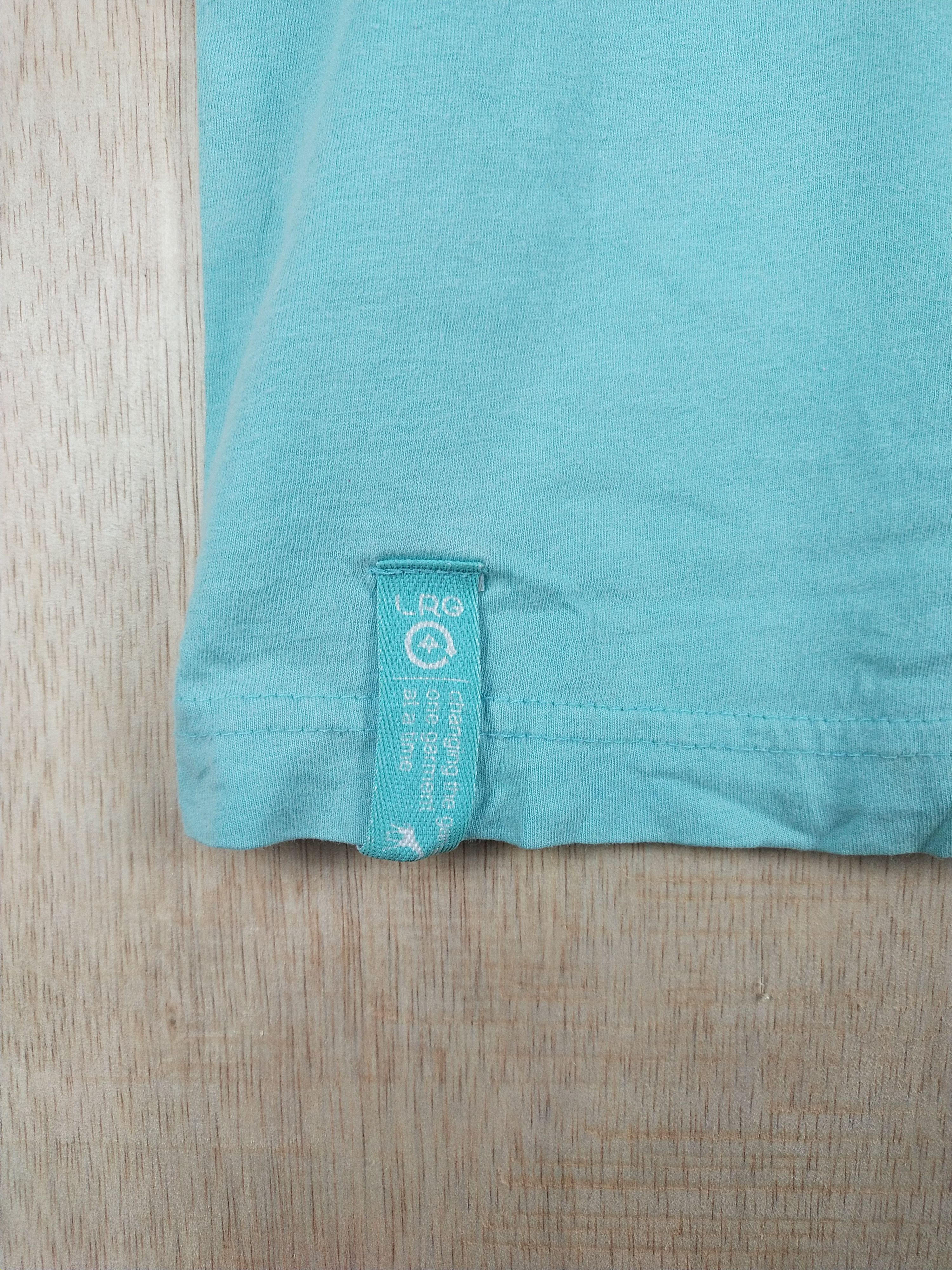 Japanese Brand DL LRG light blue Tshirt #2557 Size US M / EU 48-50 / 2 - 4 Thumbnail