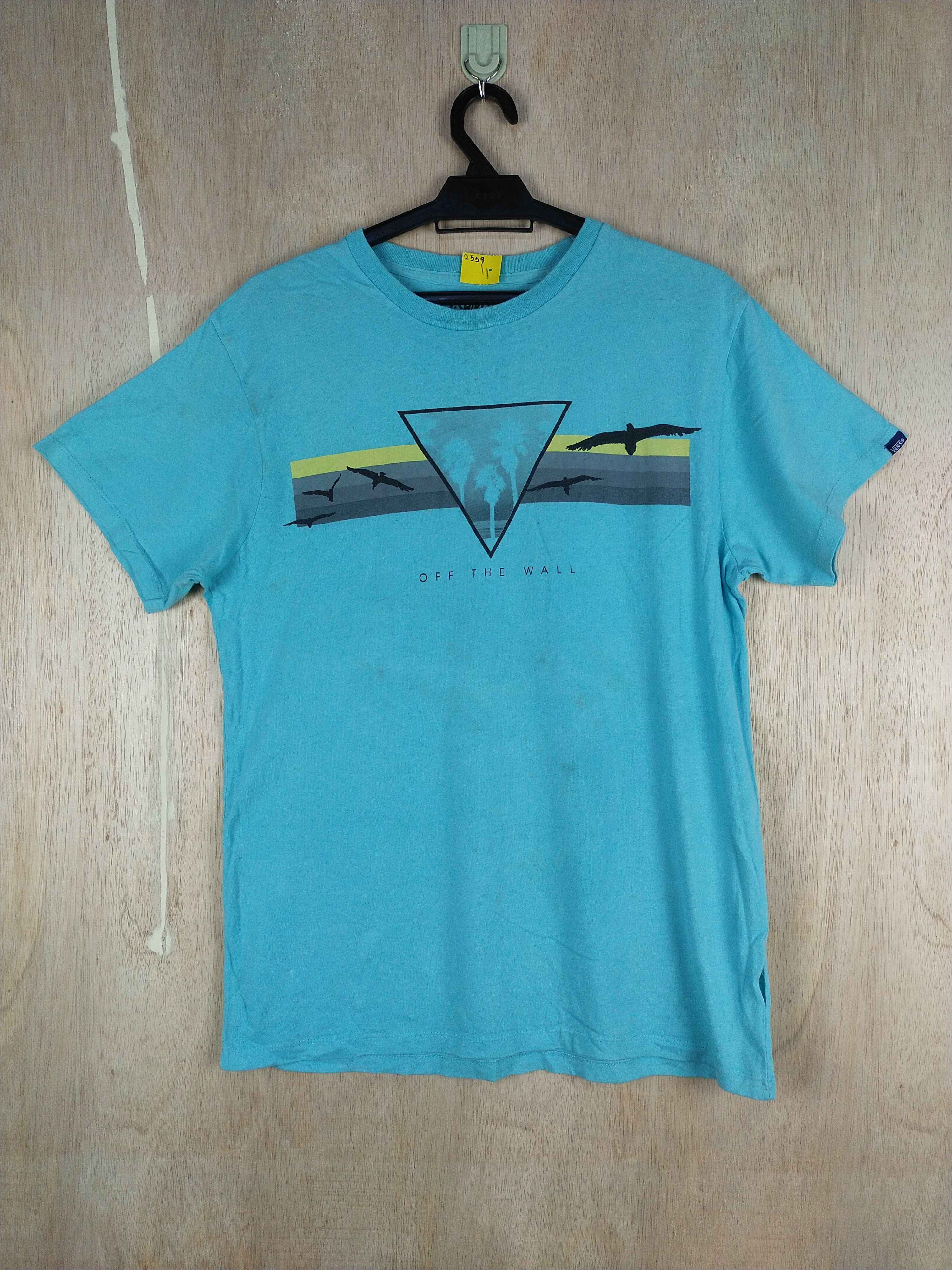 Vans DL Vans skate vintage blue Tshirt #2559 Size US M / EU 48-50 / 2 - 1 Thumbnail