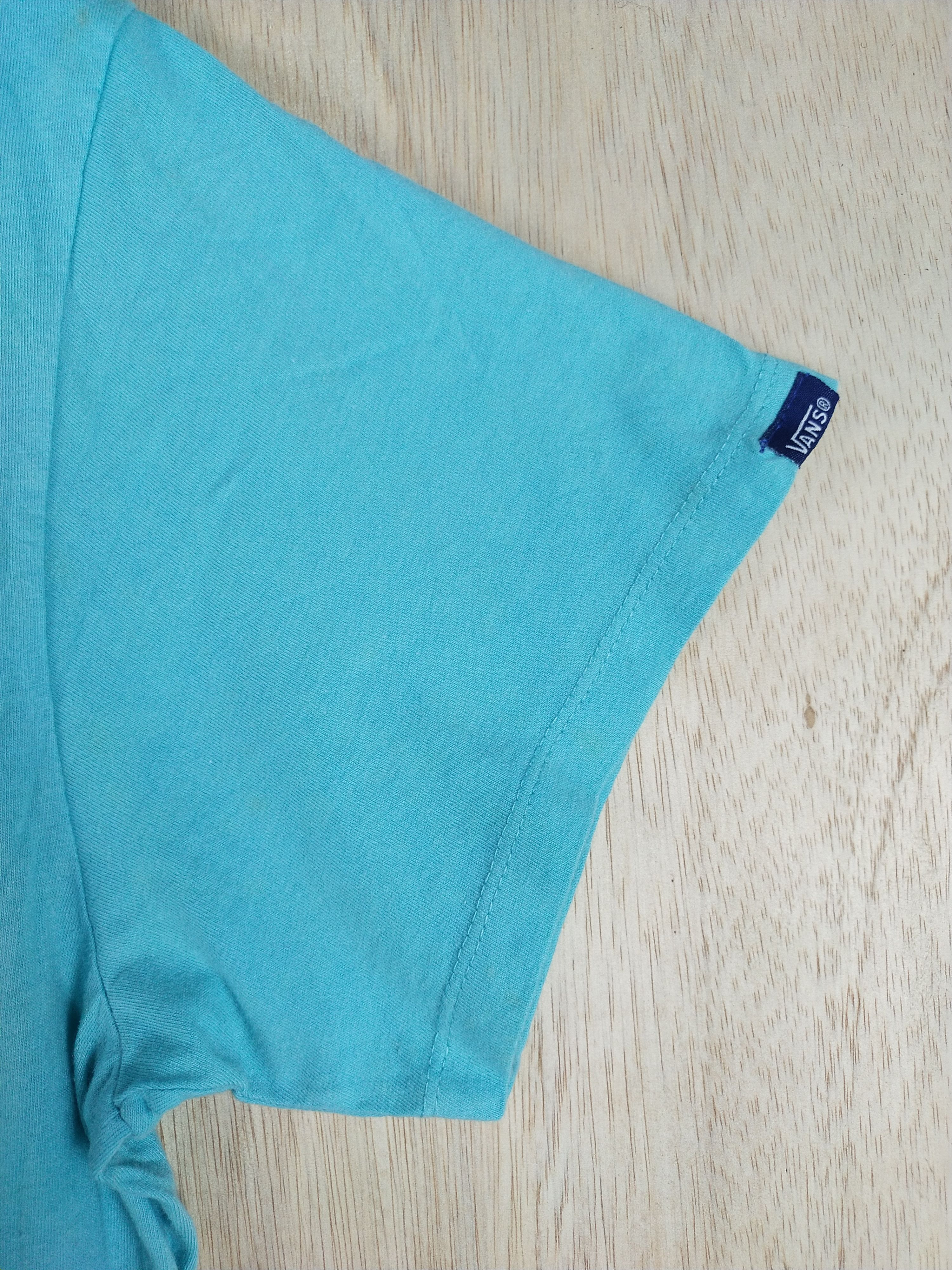 Vans DL Vans skate vintage blue Tshirt #2559 Size US M / EU 48-50 / 2 - 8 Thumbnail