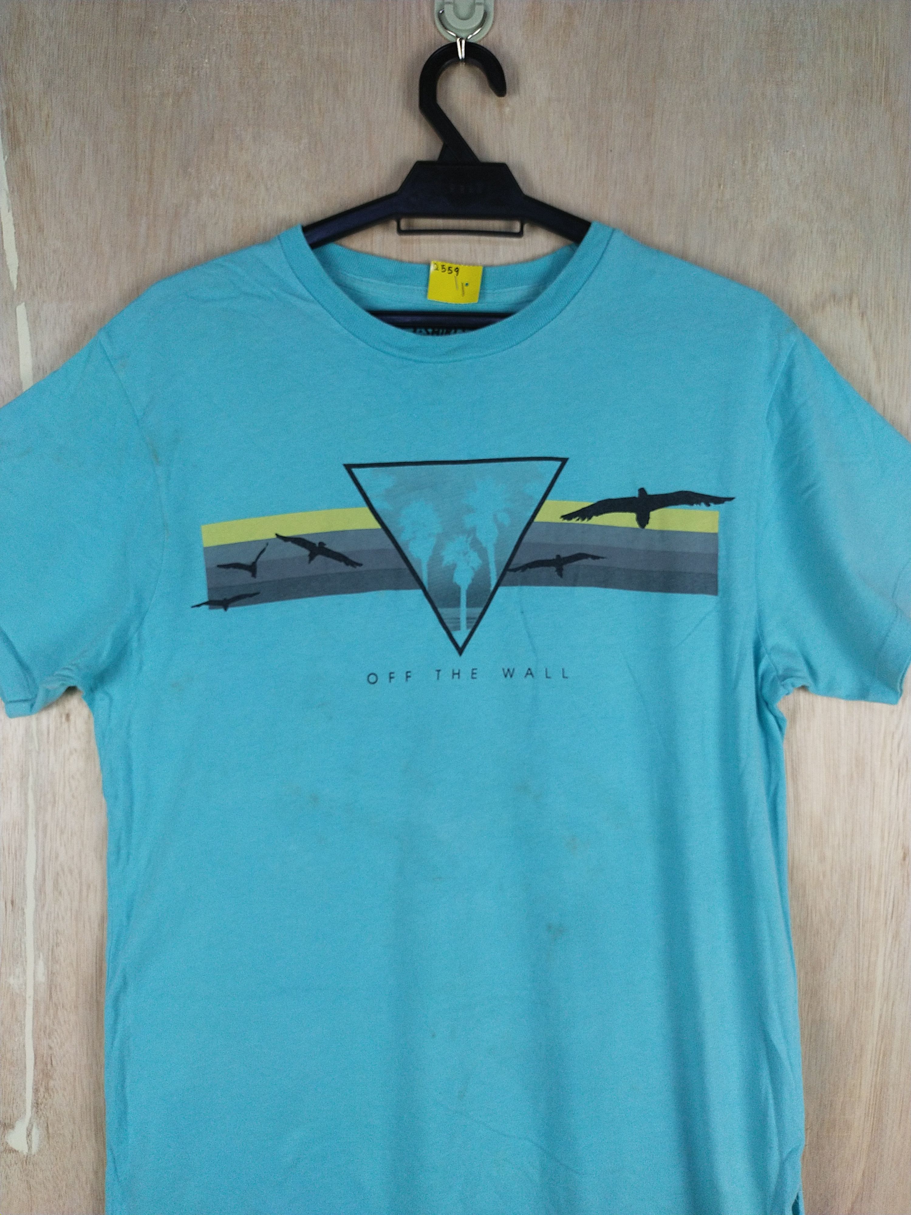 Vans DL Vans skate vintage blue Tshirt #2559 Size US M / EU 48-50 / 2 - 2 Thumbnail
