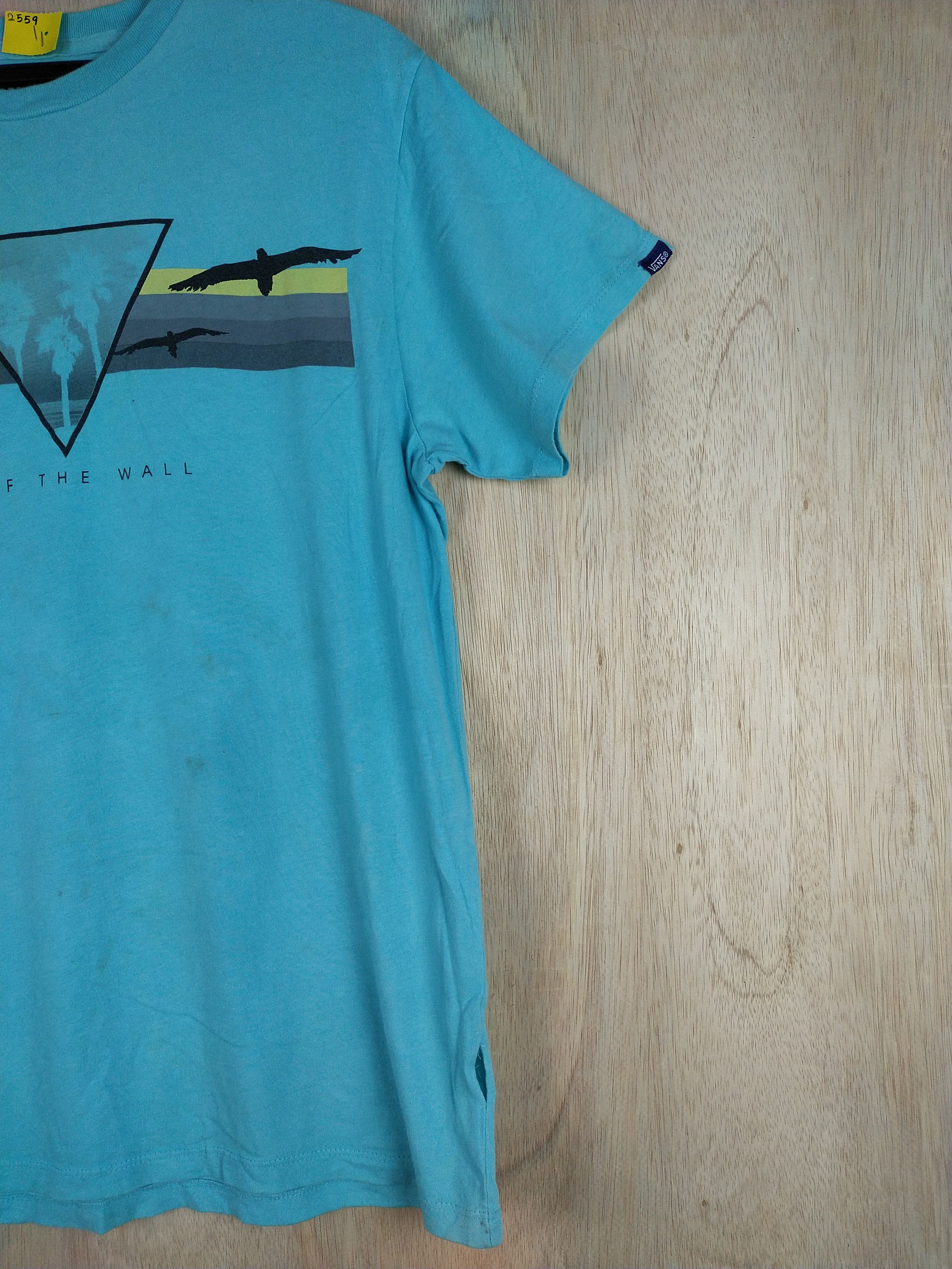 Vans DL Vans skate vintage blue Tshirt #2559 Size US M / EU 48-50 / 2 - 6 Thumbnail