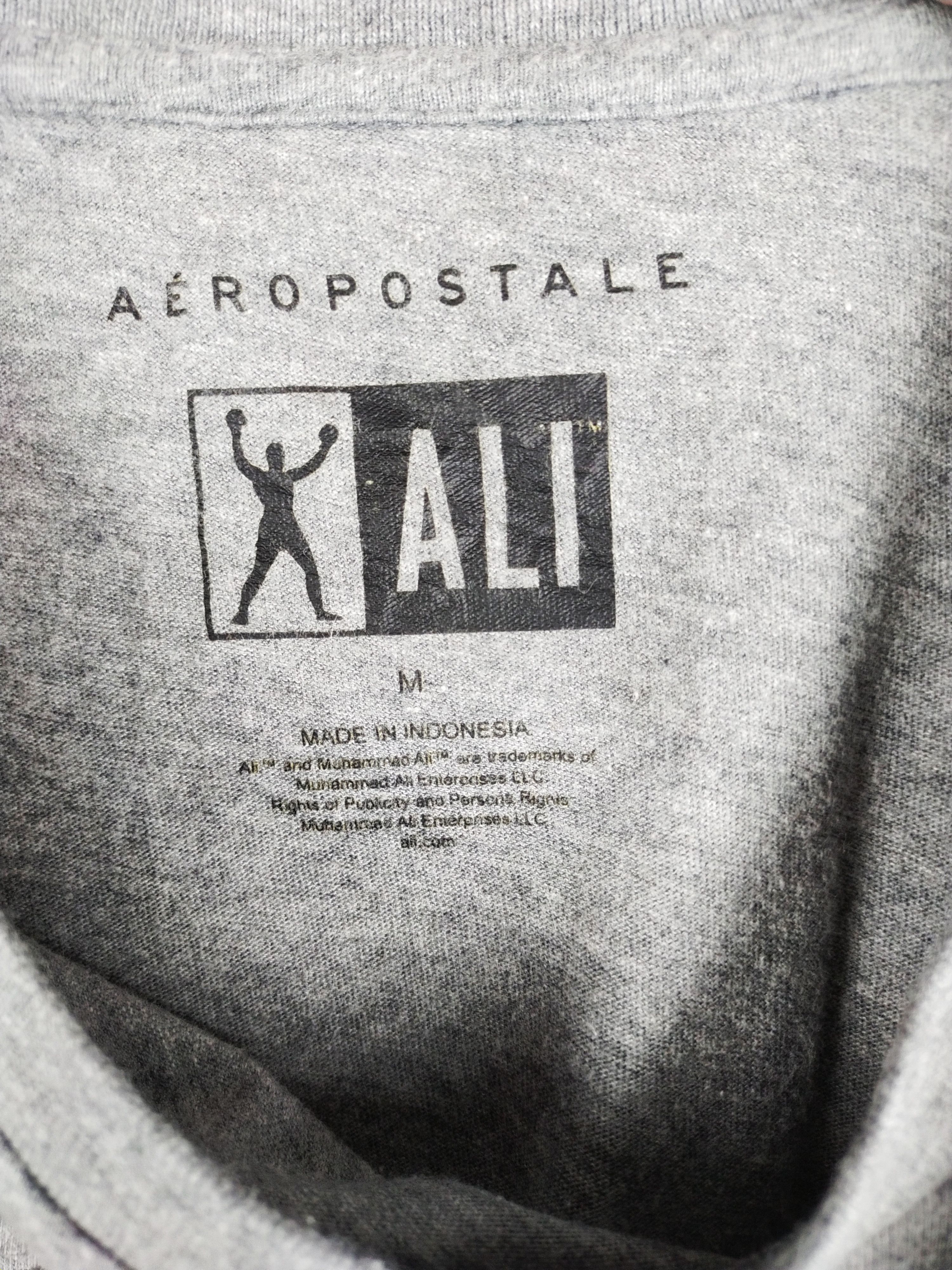 Aeropostale DL Muhammad Ali Boxer lagend gray Tshirt #2566 Size US L / EU 52-54 / 3 - 13 Thumbnail