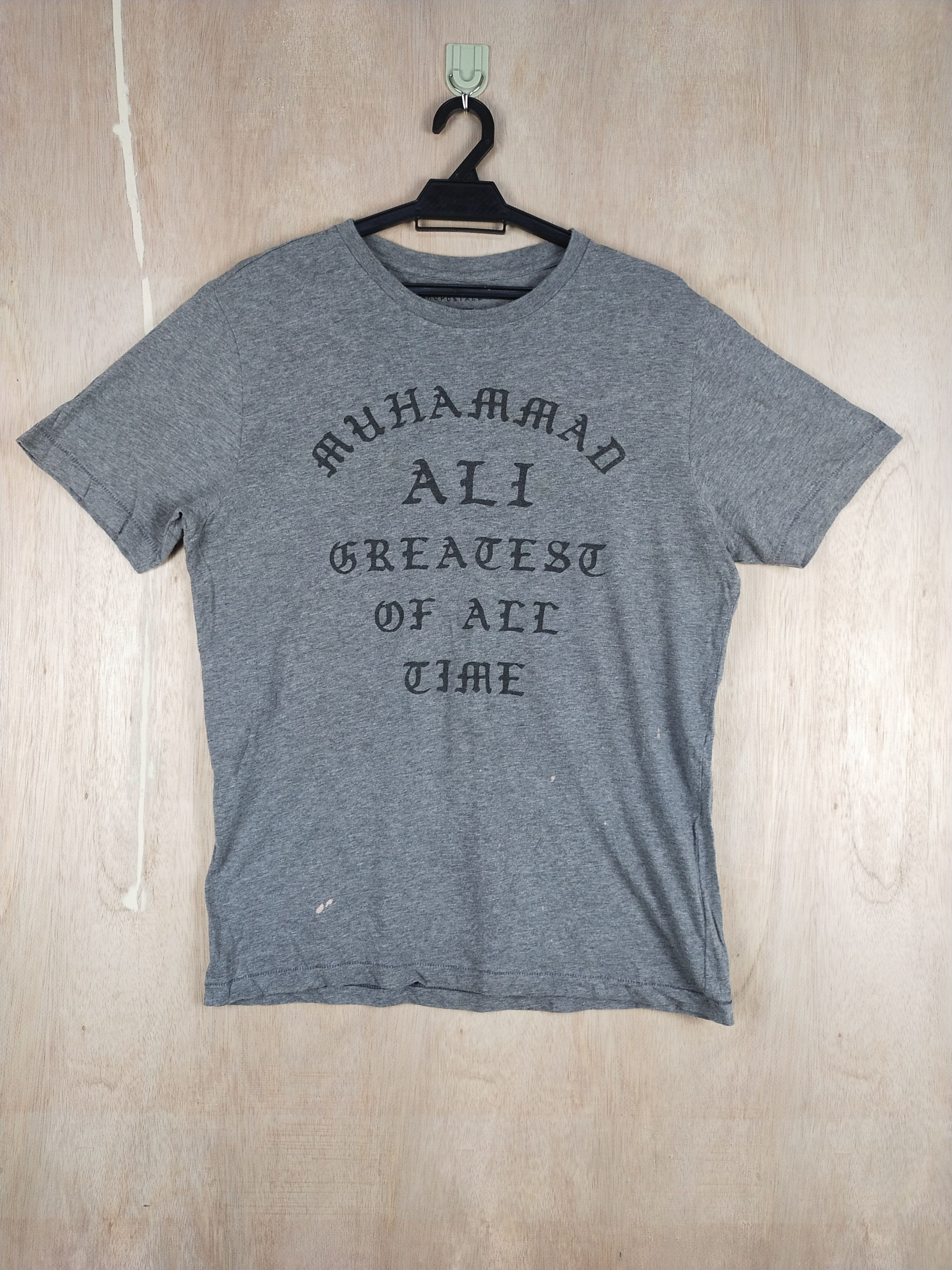 Aeropostale DL Muhammad Ali Boxer lagend gray Tshirt #2566 Size US L / EU 52-54 / 3 - 1 Thumbnail