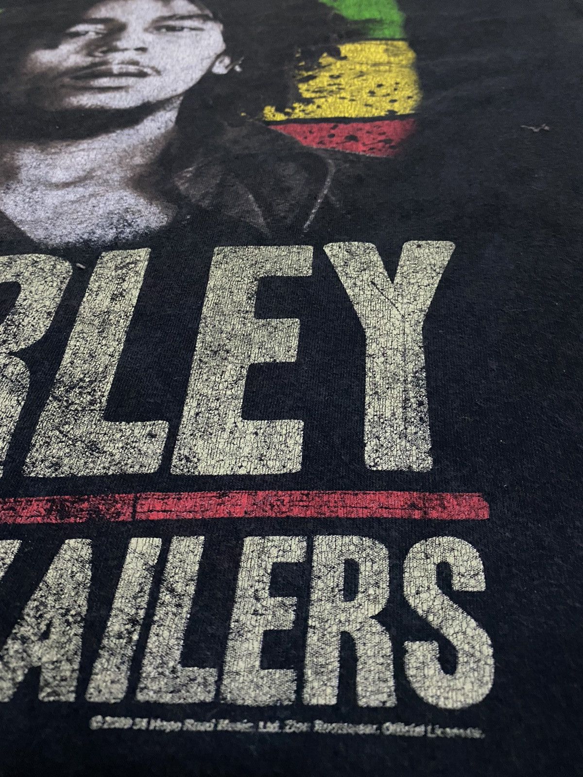 Vintage bob marley t-shirt