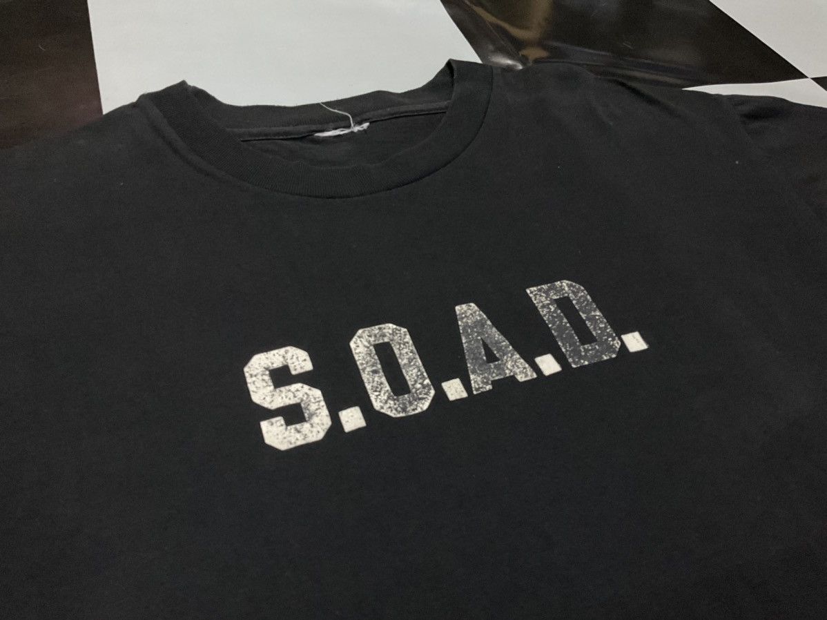 Band Tees × Vintage 🔥Y2K Vintage S.O.A.D. Shirt System Of A Down 2000s Size US L / EU 52-54 / 3 - 1 Thumbnail