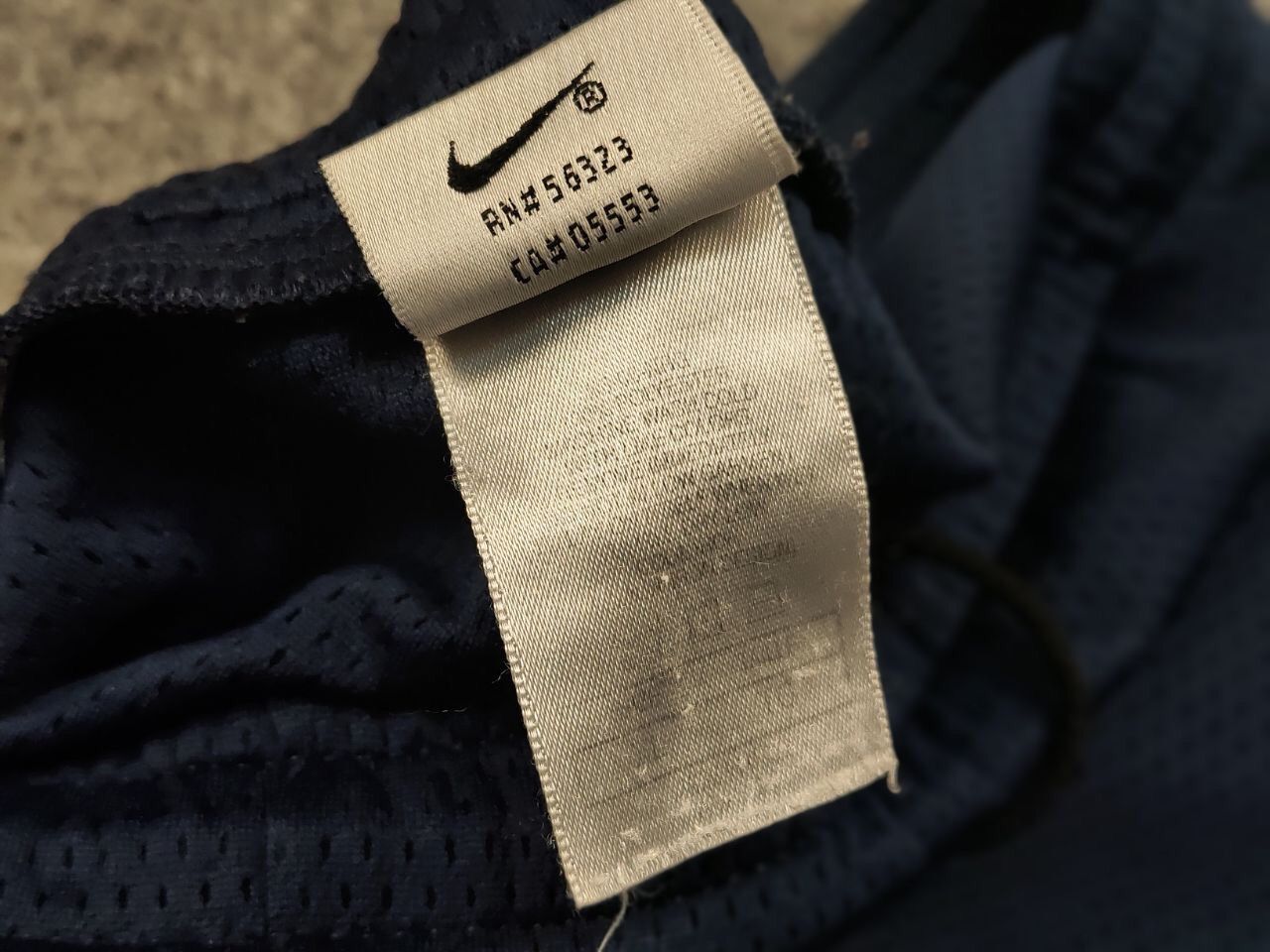 Nike 🌌Vintage Nike Shorts Blue Logo swoosh casual Y2K Streetwear Size US 36 / EU 52 - 13 Thumbnail