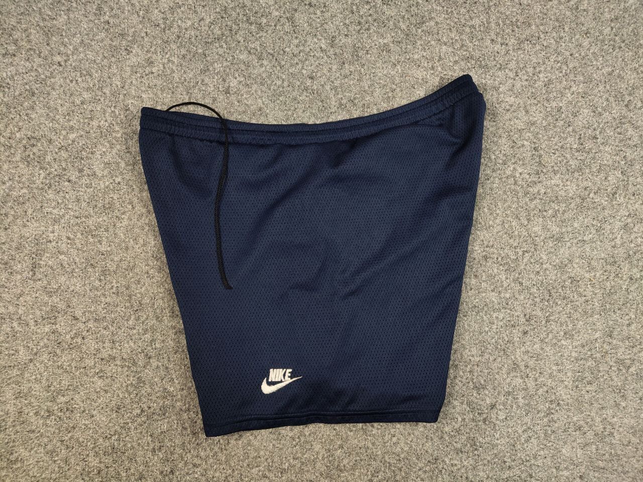 Nike 🌌Vintage Nike Shorts Blue Logo swoosh casual Y2K Streetwear Size US 36 / EU 52 - 8 Thumbnail