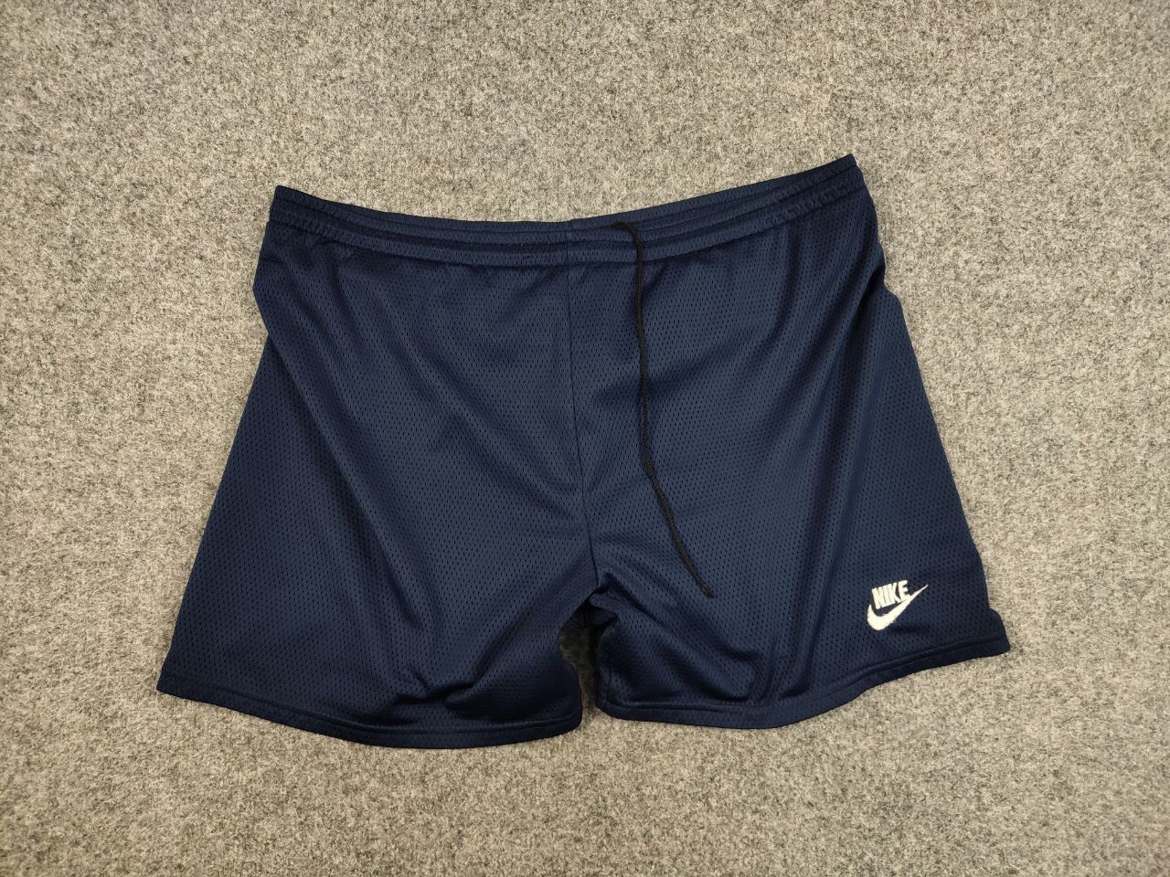 Nike 🌌Vintage Nike Shorts Blue Logo swoosh casual Y2K Streetwear Size US 36 / EU 52 - 10 Thumbnail