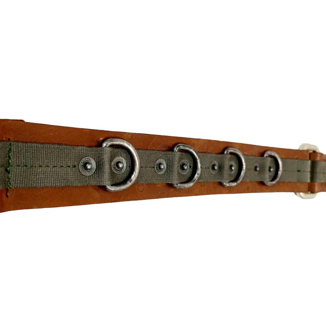 John Galliano John Galliano Cracked Buckle Leather Belt Size ONE SIZE - 3 Thumbnail