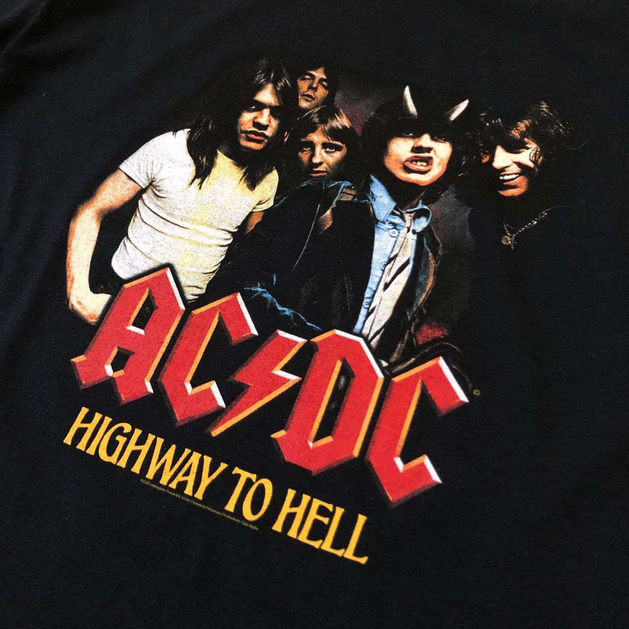 Band Tees 2020 AC DC Highway To Hell Graphic Band T Shirt Size L Size US L / EU 52-54 / 3 - 7 Thumbnail