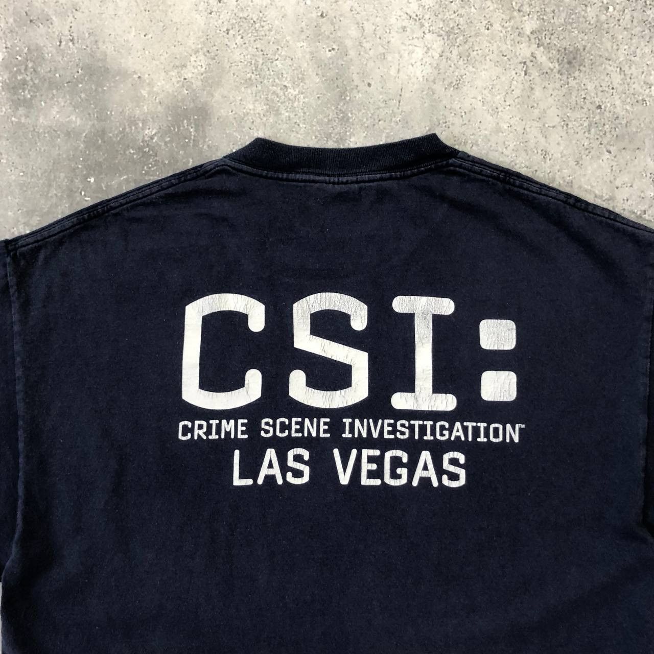 Vintage Vintage 2000s CSI Crime Scene Investigation LA T Shirt Size US L / EU 52-54 / 3 - 12 Thumbnail