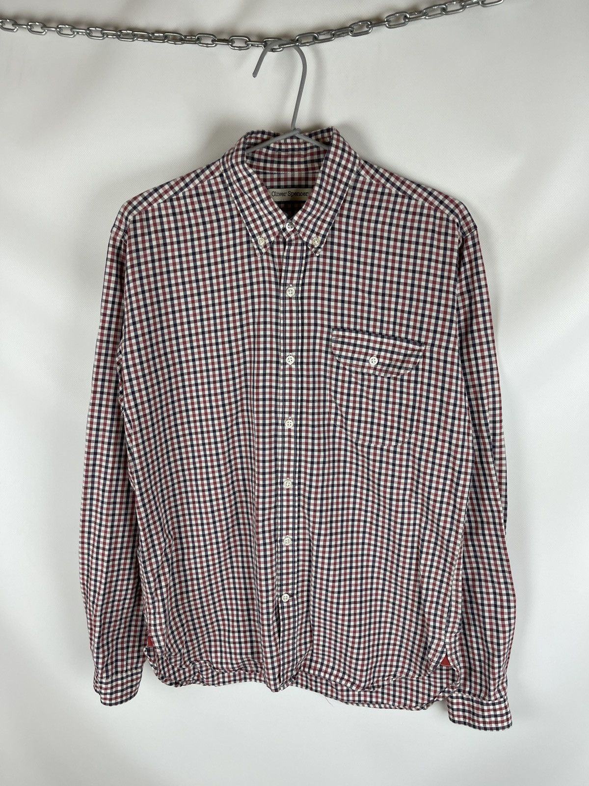Oliver Spencer Oliver Spencer checkered long sleeve pocket shirt Size US S / EU 44-46 / 1 - 1 Thumbnail