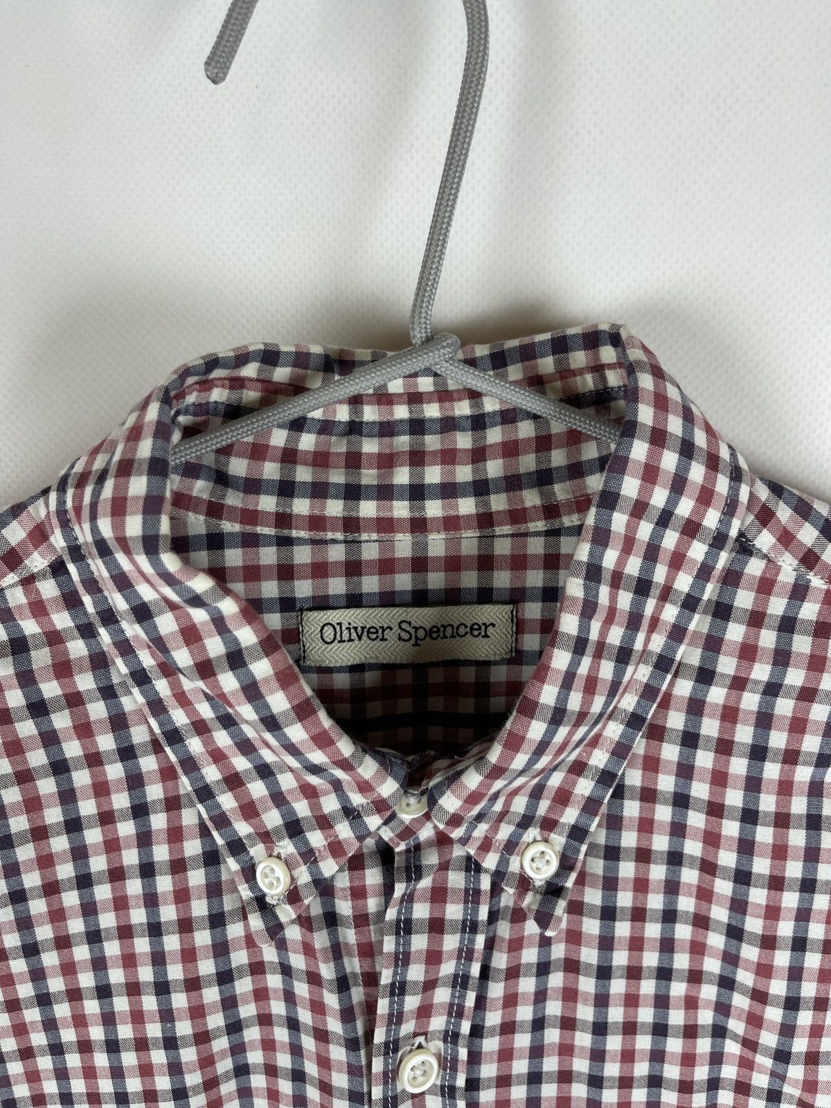 Oliver Spencer Oliver Spencer checkered long sleeve pocket shirt Size US S / EU 44-46 / 1 - 4 Thumbnail