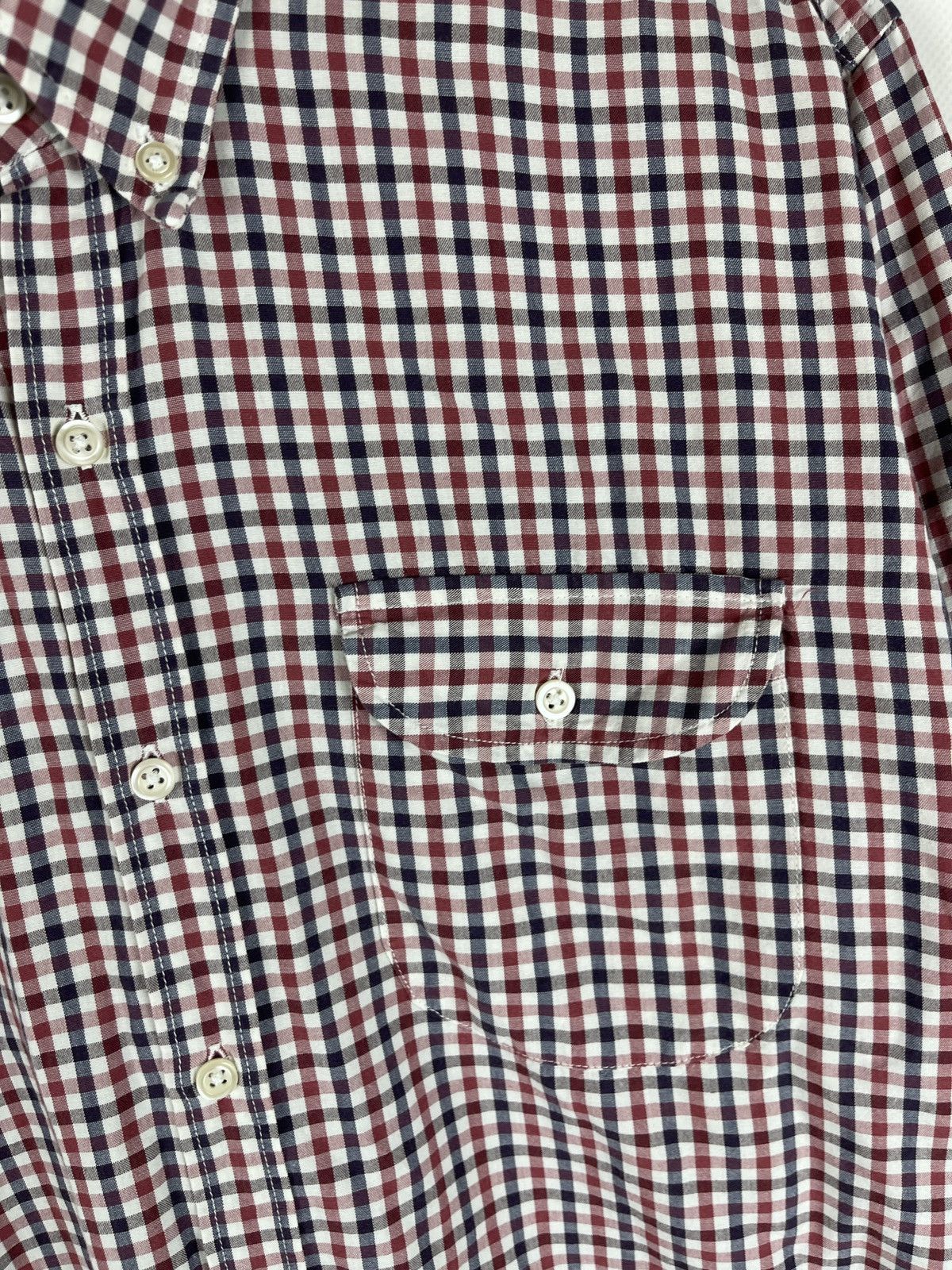 Oliver Spencer Oliver Spencer checkered long sleeve pocket shirt Size US S / EU 44-46 / 1 - 7 Thumbnail