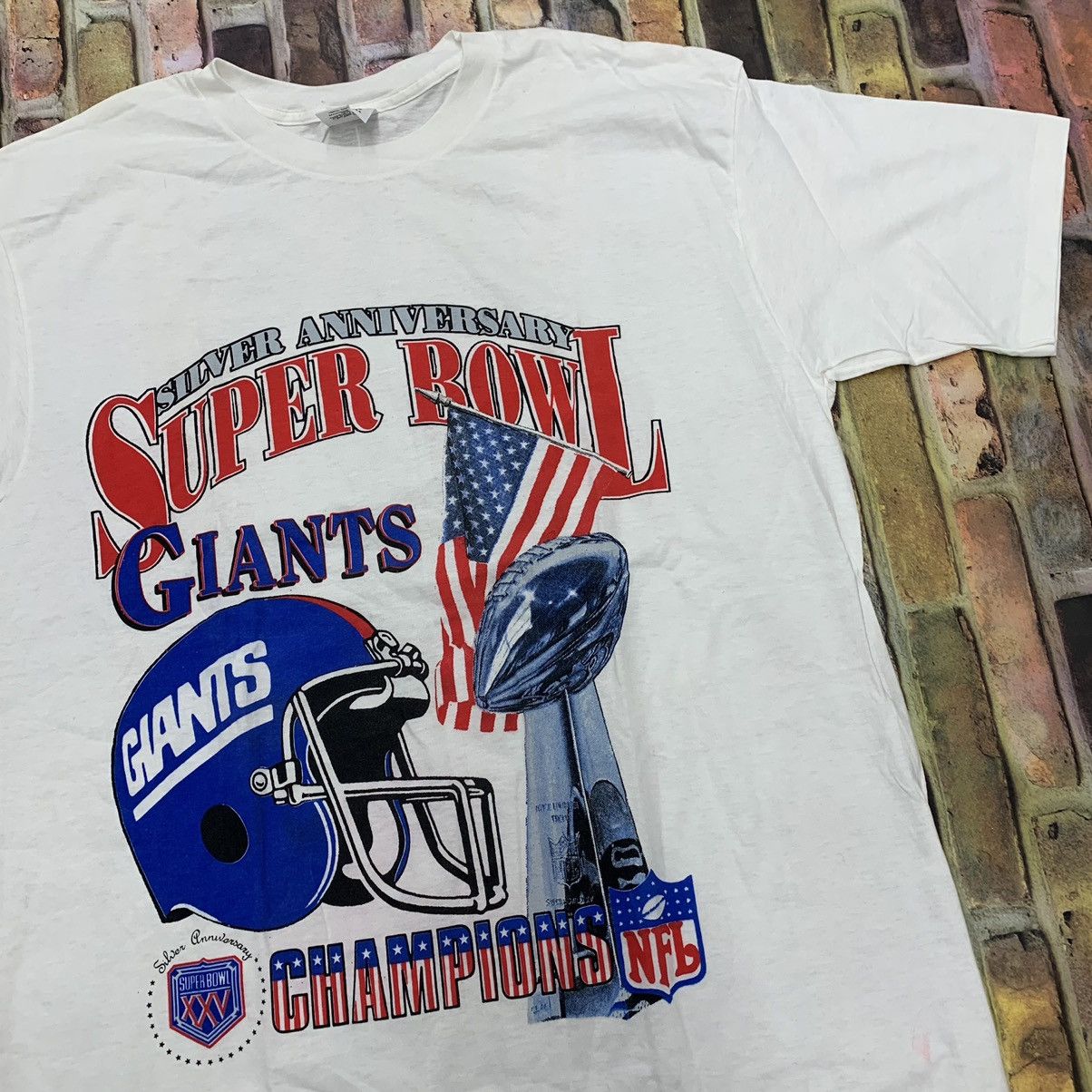 NFL × Vintage Vintage Super Bowl XXV Champions tee Size US XL / EU 56 / 4 - 3 Thumbnail