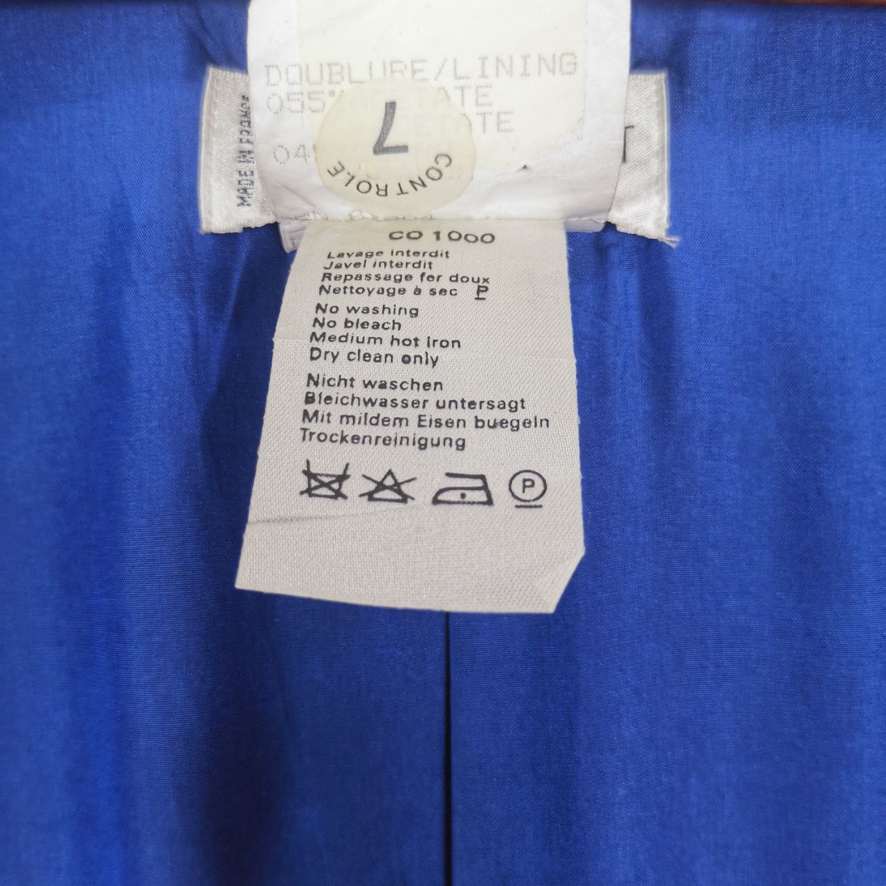 Designer × Vintage × Yves Saint Laurent Vintage Yves Saint Laurent Blazer Jacket Size L / US 10 / IT 46 - 9 Thumbnail