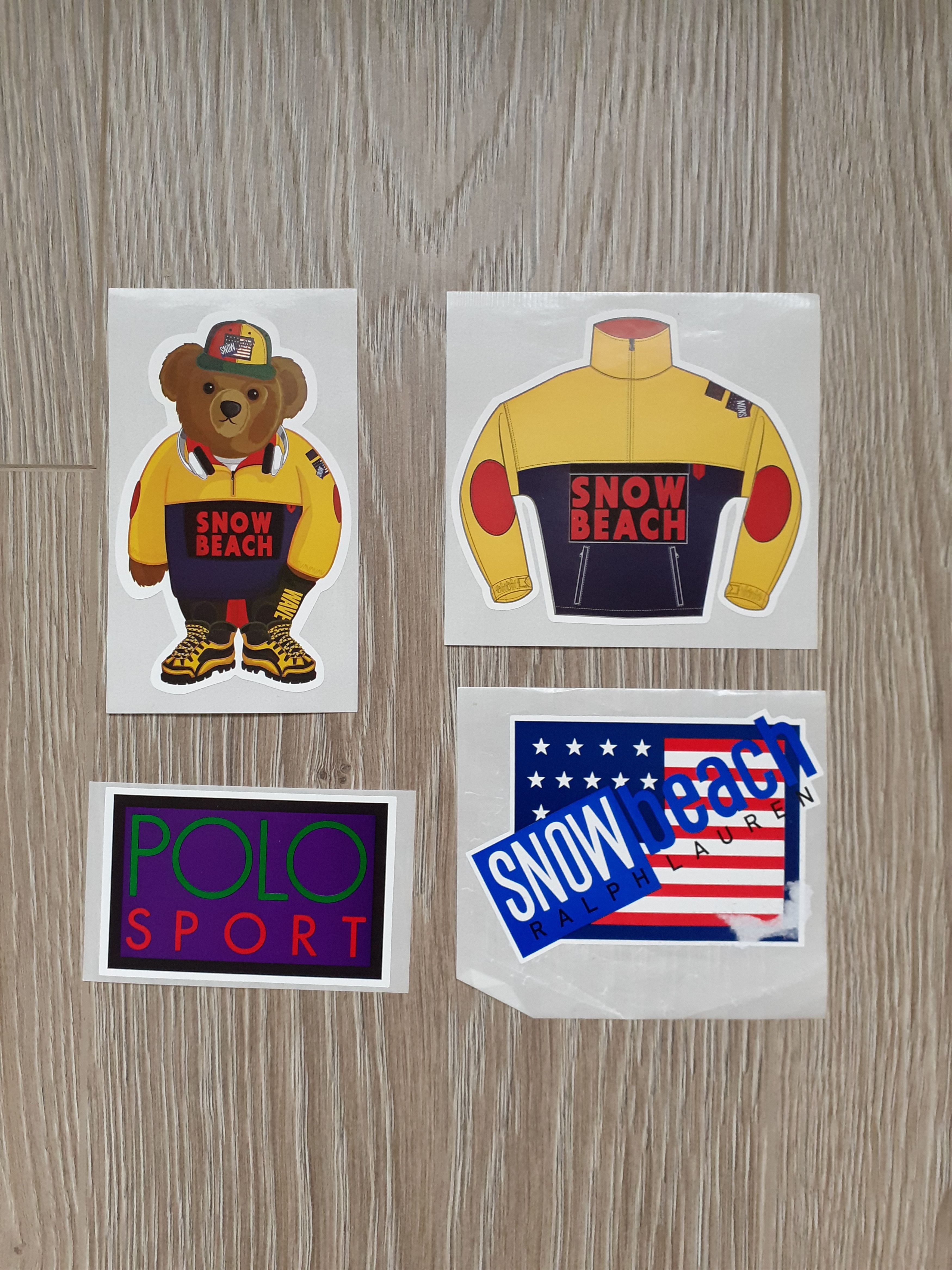 Polo Ralph Lauren Polo Ralph Lauren Snow Beach Sticker Set | Grailed