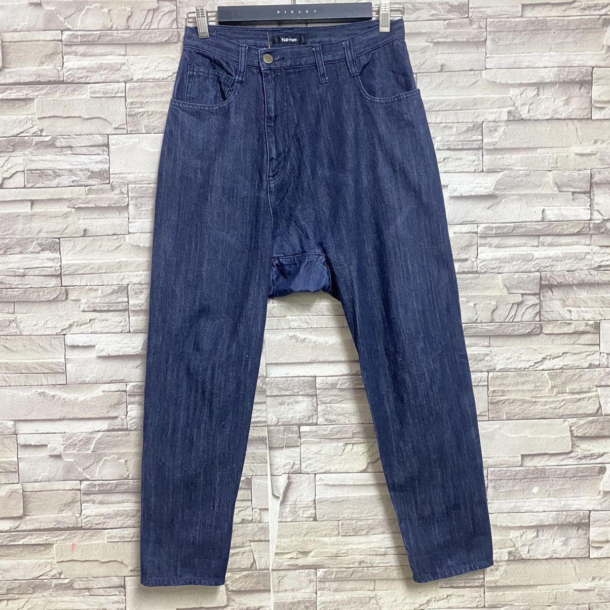 Ne-Net Ne-net Denim Assymetrical Drop Pants Size 27" / US 4 / IT 40 - 3 Thumbnail