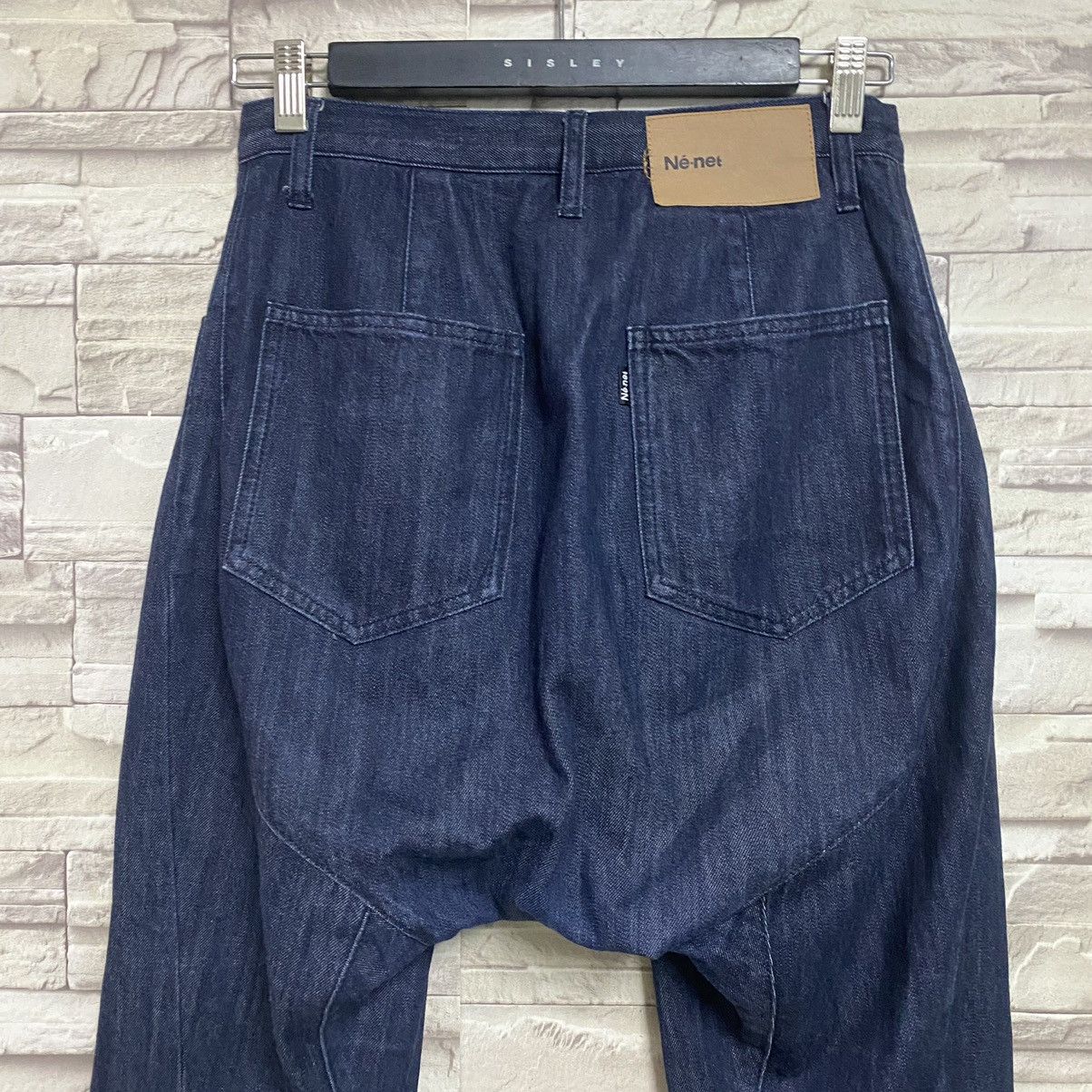 Ne-Net Ne-net Denim Assymetrical Drop Pants Size 27" / US 4 / IT 40 - 10 Thumbnail