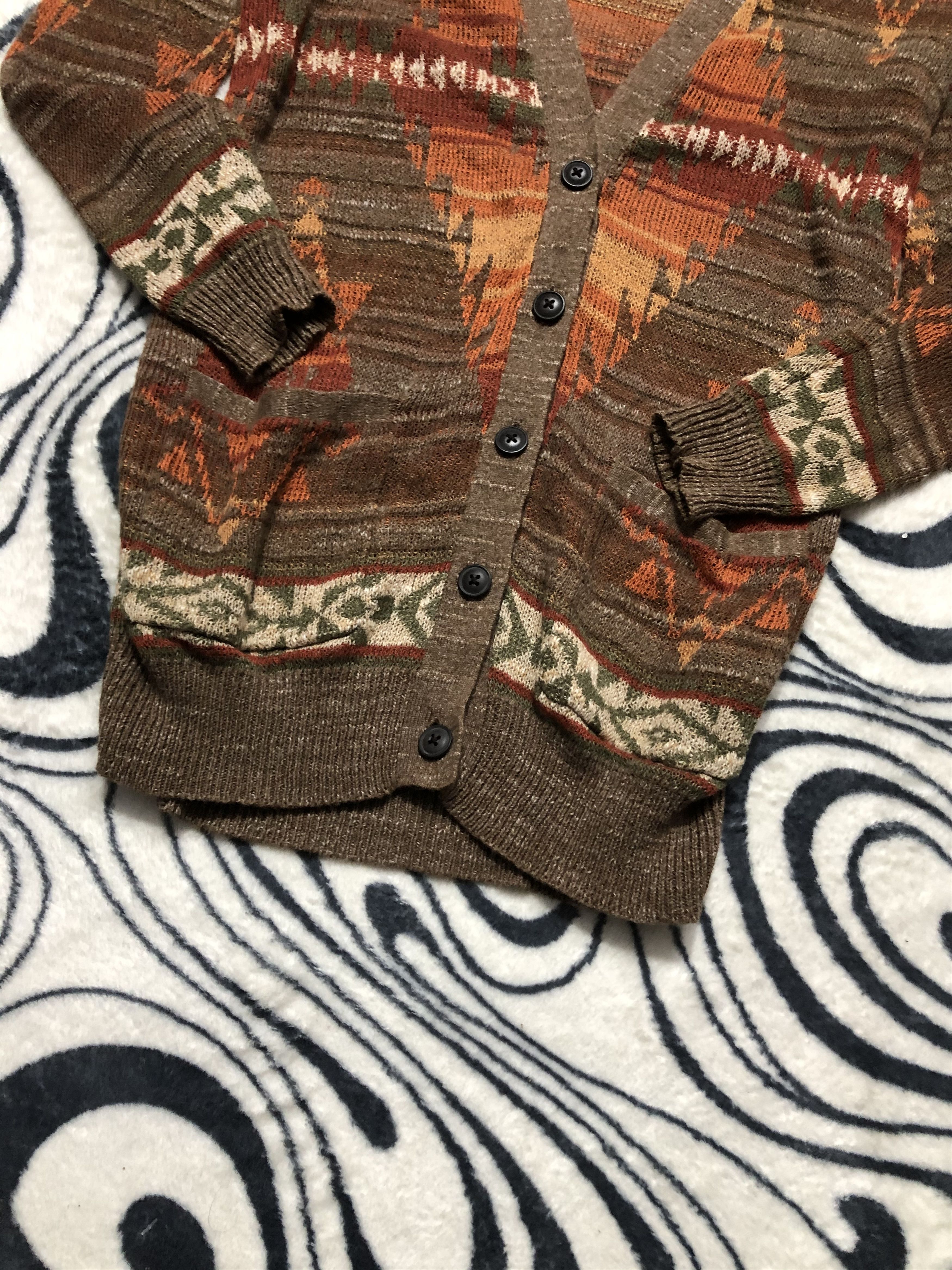 Denim & Supply Ralph Lauren × Polo Ralph Lauren Denim And Supply Ralph Lauren WMNS Knit Cardigan Aztek Size S / US 4 / IT 40 - 3 Thumbnail