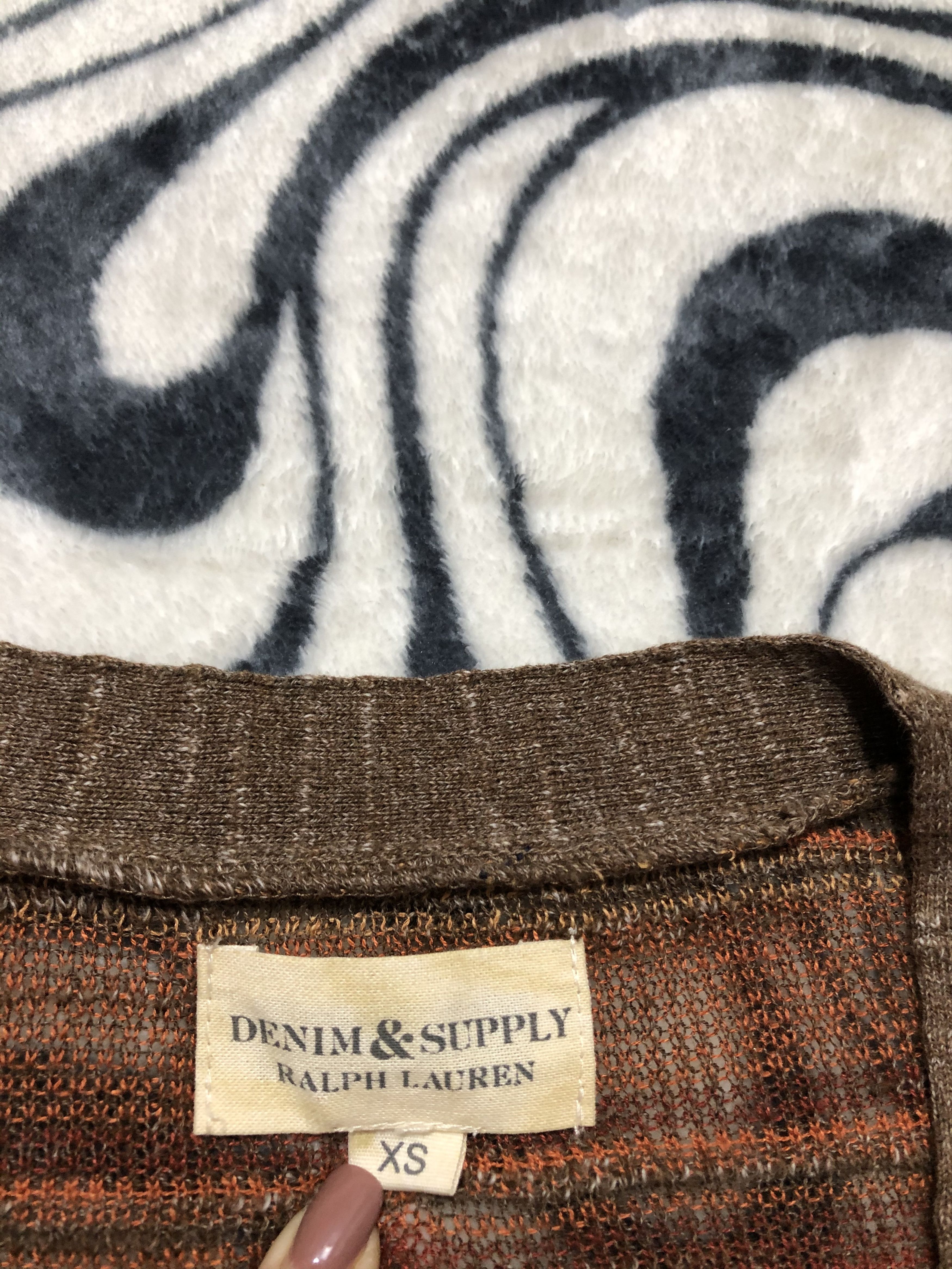 Denim & Supply Ralph Lauren × Polo Ralph Lauren Denim And Supply Ralph Lauren WMNS Knit Cardigan Aztek Size S / US 4 / IT 40 - 4 Thumbnail