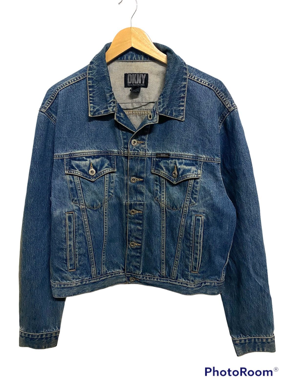 Vintage DKNY Denim Jacket Sunfaded