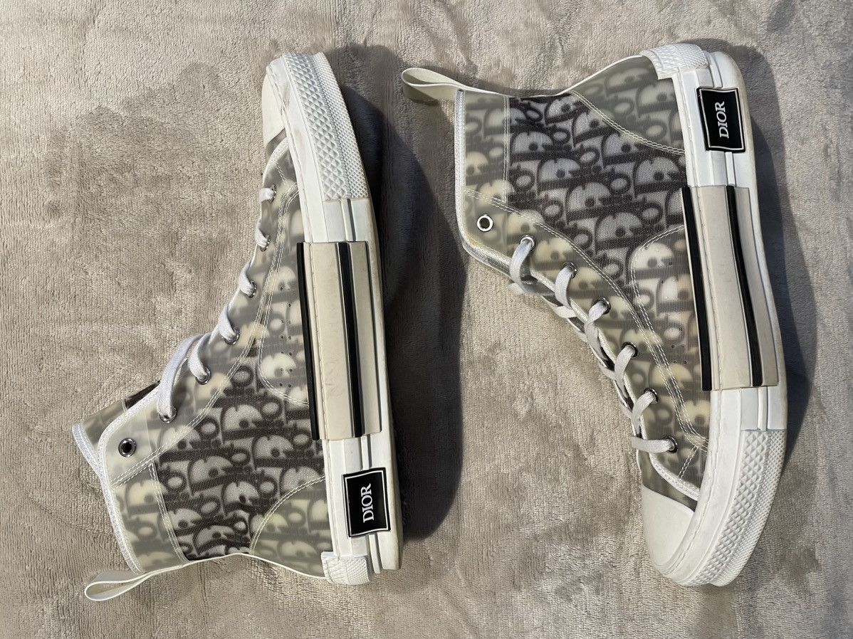 dior b23 high top logo oblique