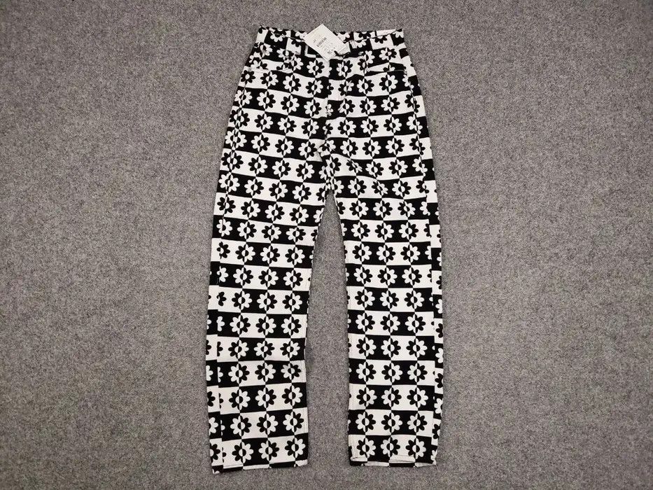 Japanese Brand Vintage 90s checkerboard pattern Jeans Japanese Streetwear Size 32" / US 10 / IT 46 - 5 Thumbnail