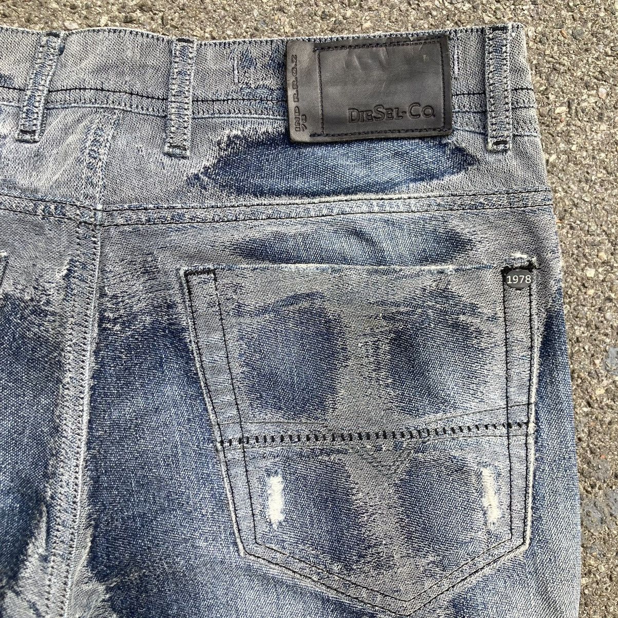 Diesel × Japanese Brand Rare! Diesel 3D Safado Reg Slim Straight Jeans Made in Italy Size US 33 - 8 Thumbnail