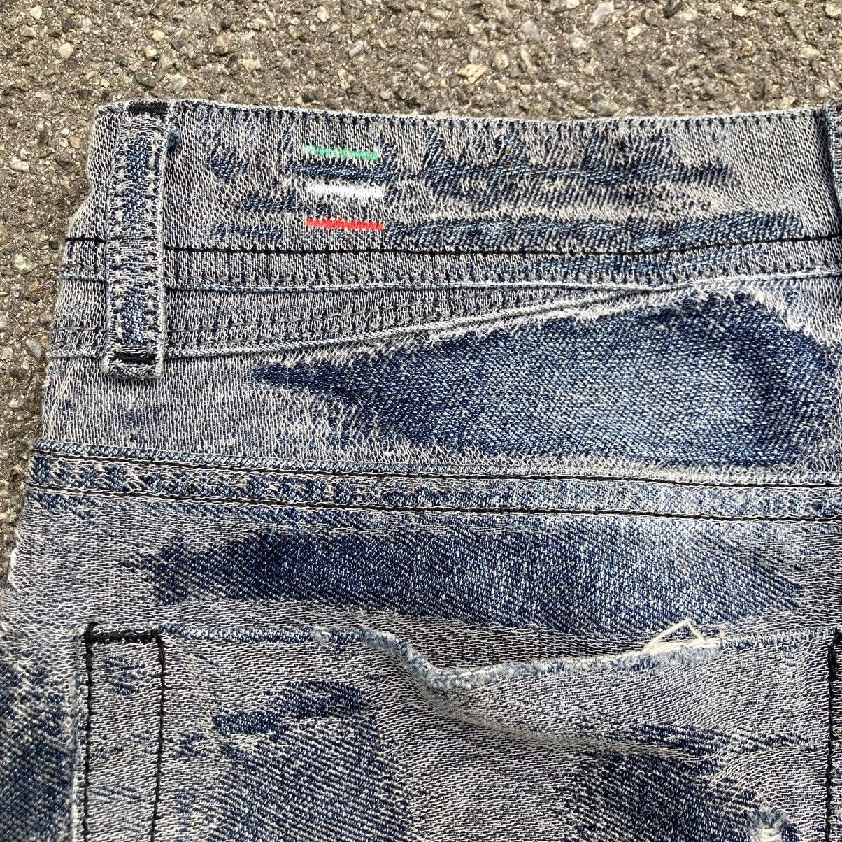Diesel × Japanese Brand Rare! Diesel 3D Safado Reg Slim Straight Jeans Made in Italy Size US 33 - 11 Thumbnail