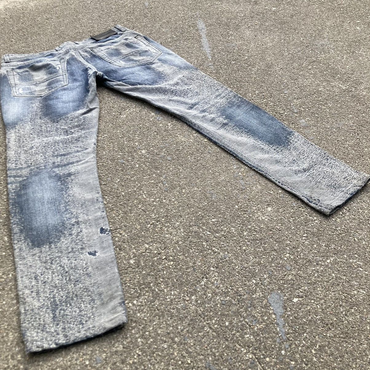 Diesel × Japanese Brand Rare! Diesel 3D Safado Reg Slim Straight Jeans Made in Italy Size US 33 - 5 Thumbnail