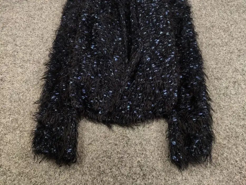 Japanese Brand Vintage 90's Japanese Cardigan Mohair Style Fuzzy Sweater Size M / US 6-8 / IT 42-44 - 4 Thumbnail
