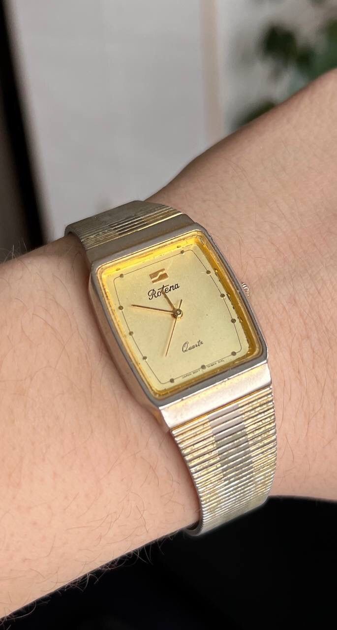 Designer × Japanese Brand × Vintage Rotena Japona vintage watch Japan 80s bracelet Watches Size ONE SIZE - 1 Thumbnail