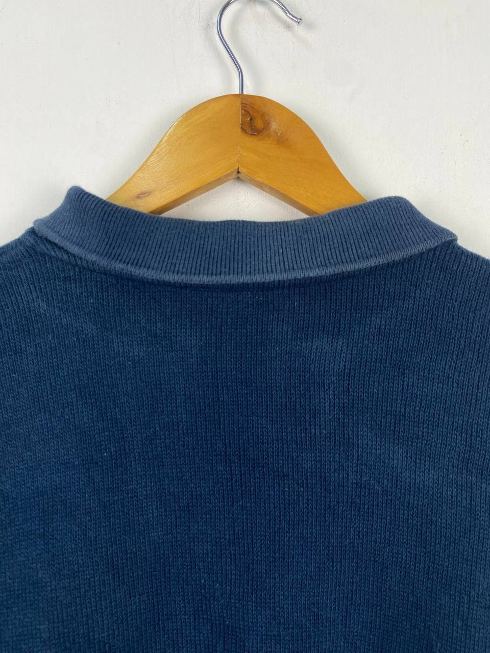 Lacoste × Vintage Vintage Lacoste Sweatshirt Half Button Size US L / EU 52-54 / 3 - 10 Thumbnail