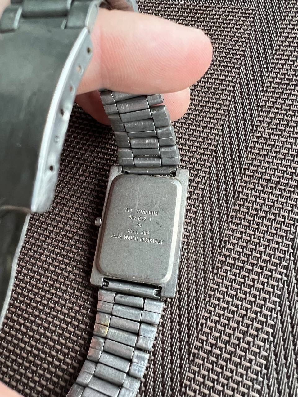 Designer × Japanese Brand × Vintage Titanium vintage watch Japan 90s bracelet Japanes Style Size ONE SIZE - 5 Thumbnail