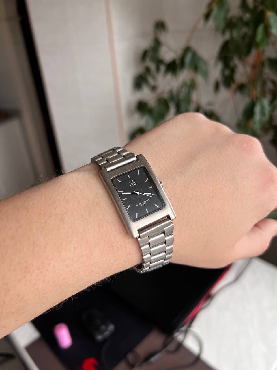 Designer × Japanese Brand × Vintage Titanium vintage watch Japan 90s bracelet Japanes Style Size ONE SIZE - 2 Thumbnail