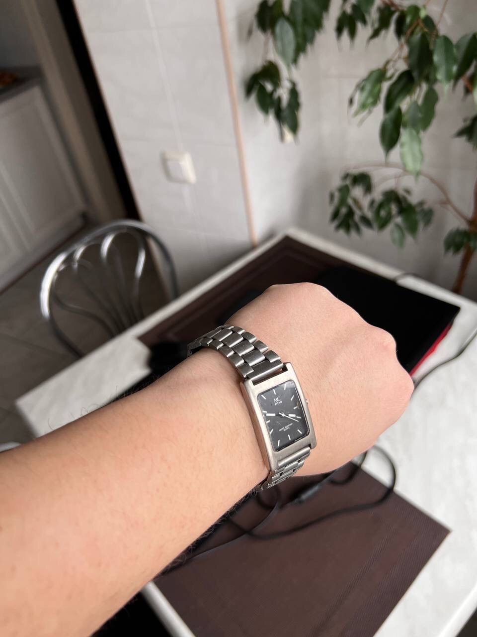 Designer × Japanese Brand × Vintage Titanium vintage watch Japan 90s bracelet Japanes Style Size ONE SIZE - 6 Thumbnail