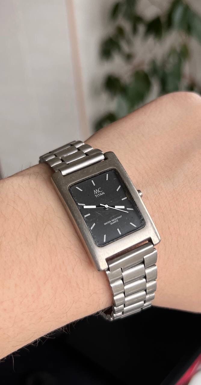 Designer × Japanese Brand × Vintage Titanium vintage watch Japan 90s bracelet Japanes Style Size ONE SIZE - 1 Thumbnail