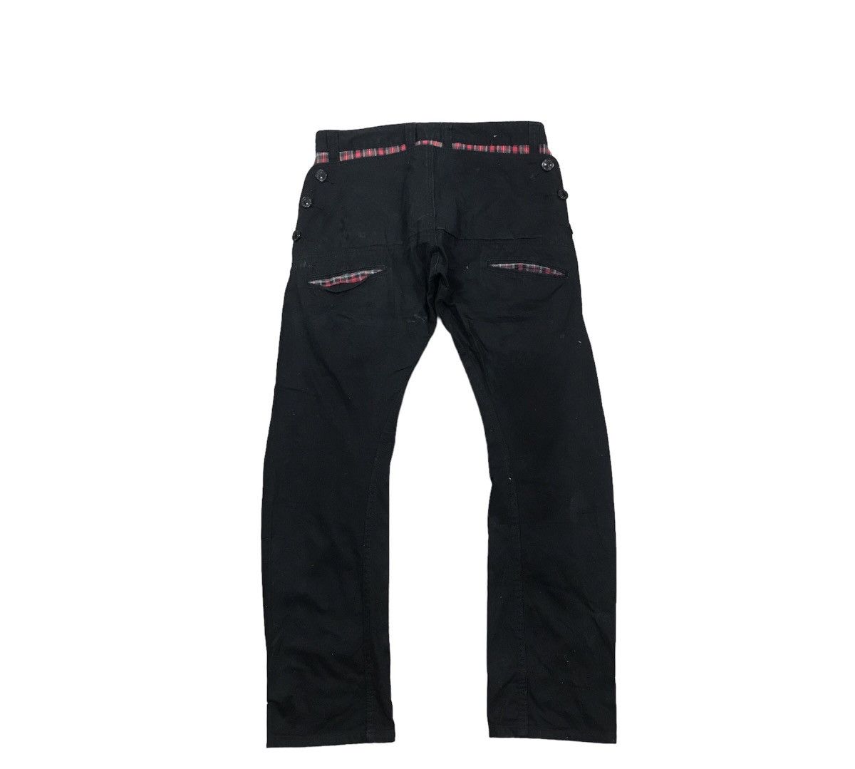 14th Addiction × Japanese Brand Dominate Anarchy Handcraft Tartan Flip Pocket Pants Size US 31 - 4 Thumbnail