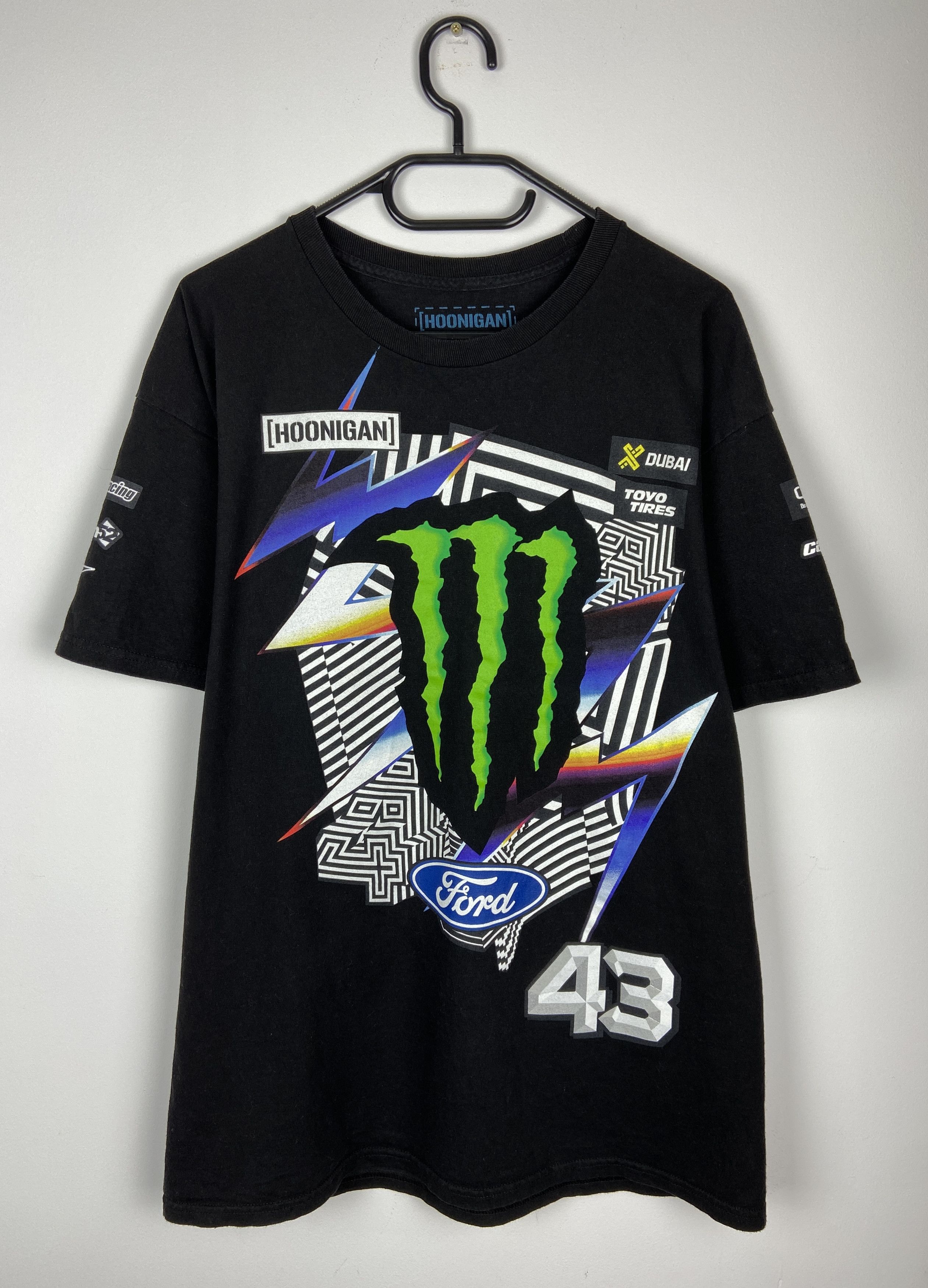 Ford Hoonigan #43 Ken Block Ford Monster Energy Racing T Shirt | Grailed