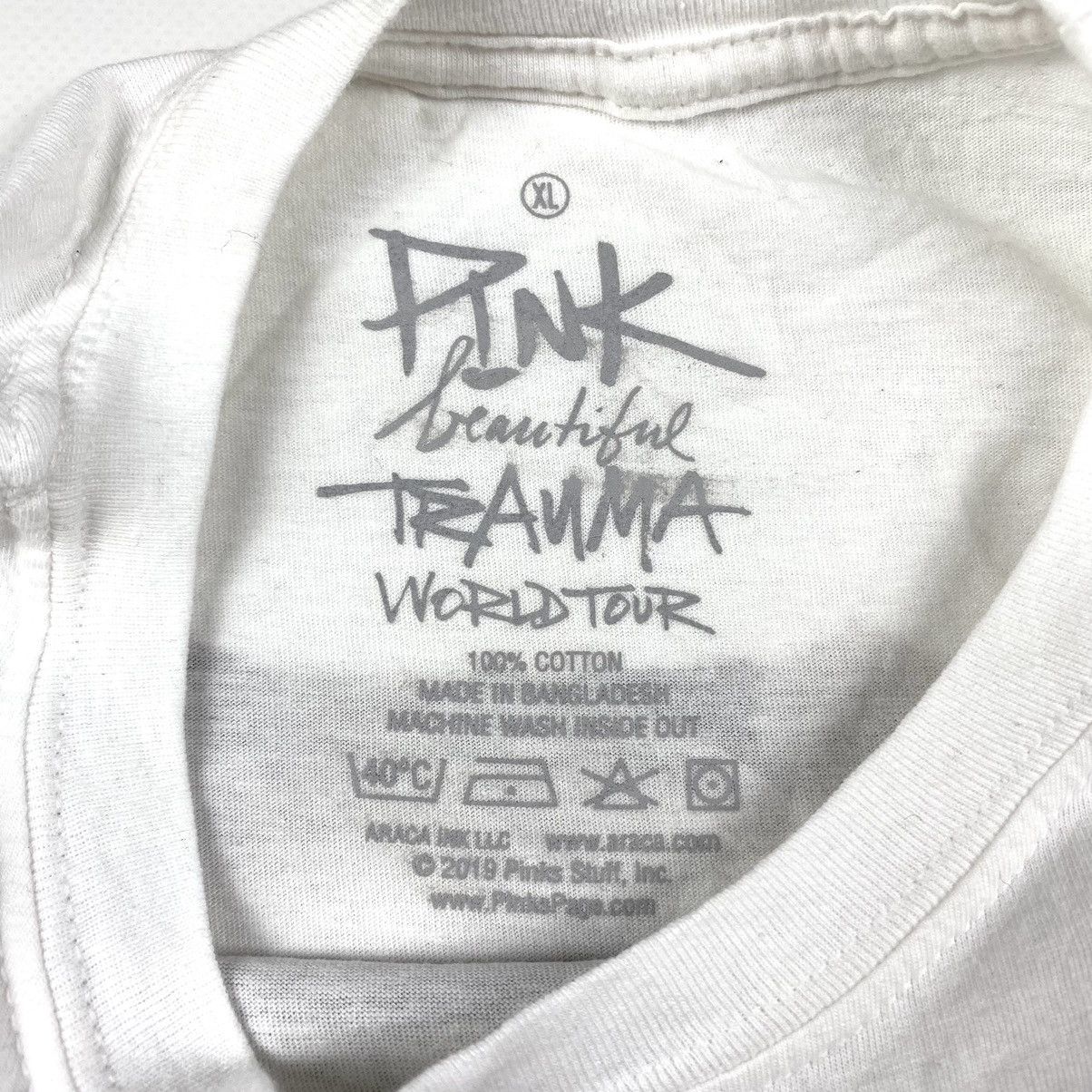Band Tees 🔮 Beautiful Trauma World Tour T Shirt Y2K Hype Streetwear Size US XL / EU 56 / 4 - 7 Thumbnail