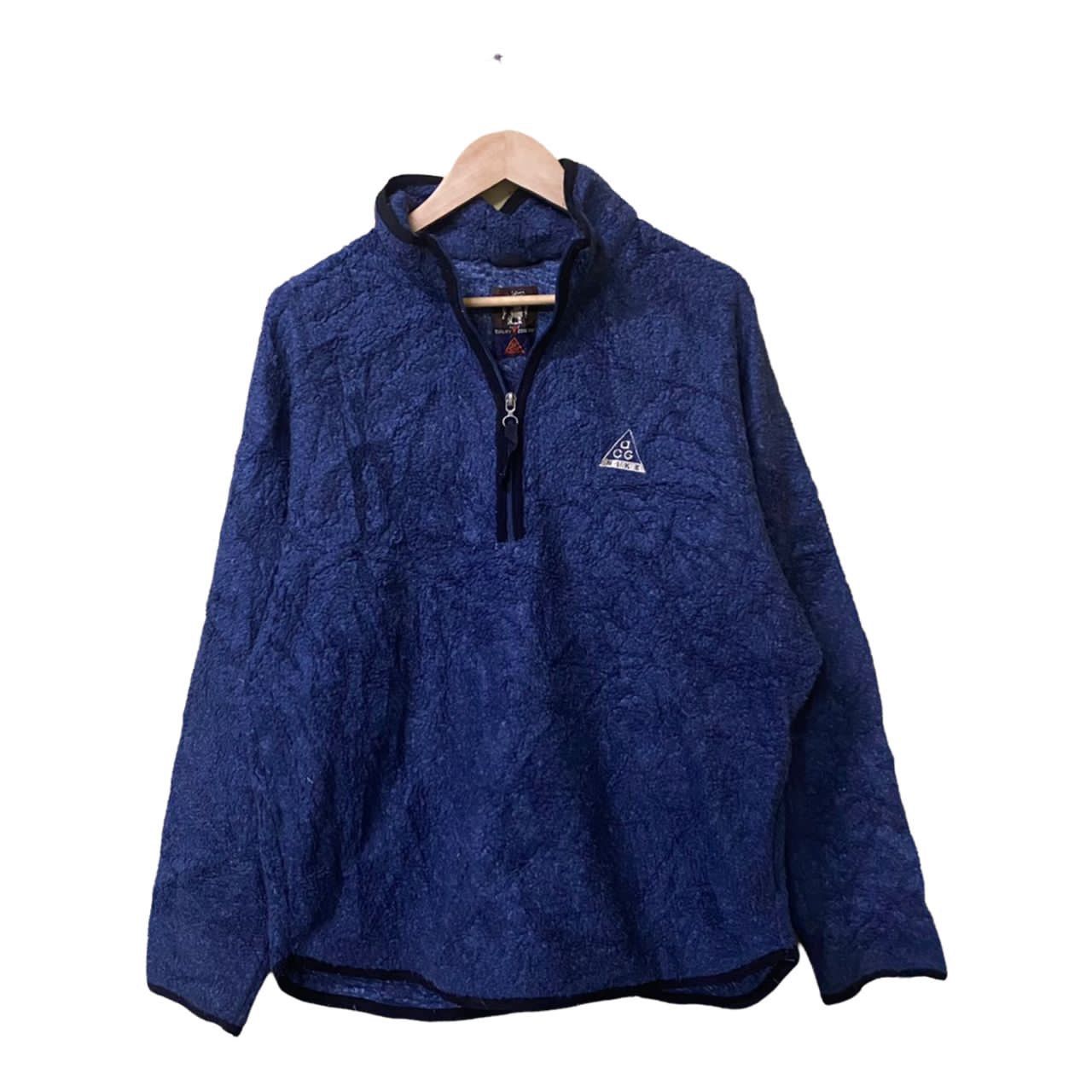 Fleece quarter zip Nike ACG small logo embroidery