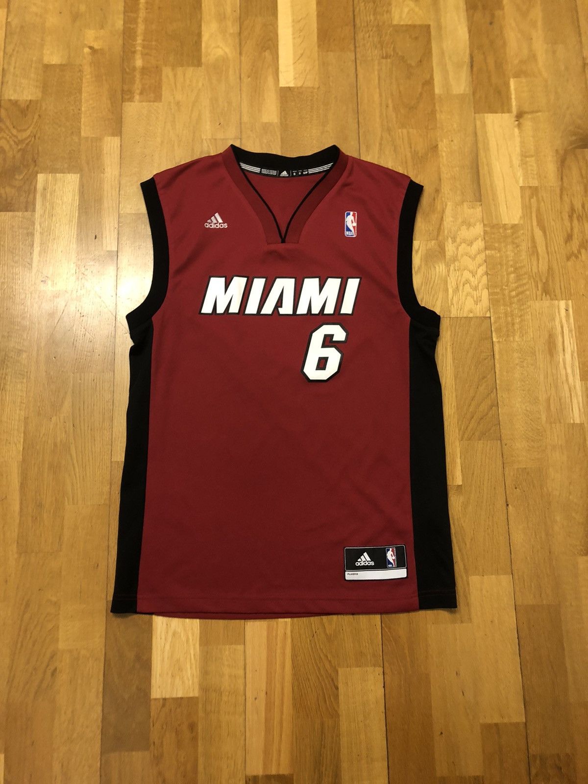 Lebron James Miami Heat 6 Jersey | Grailed