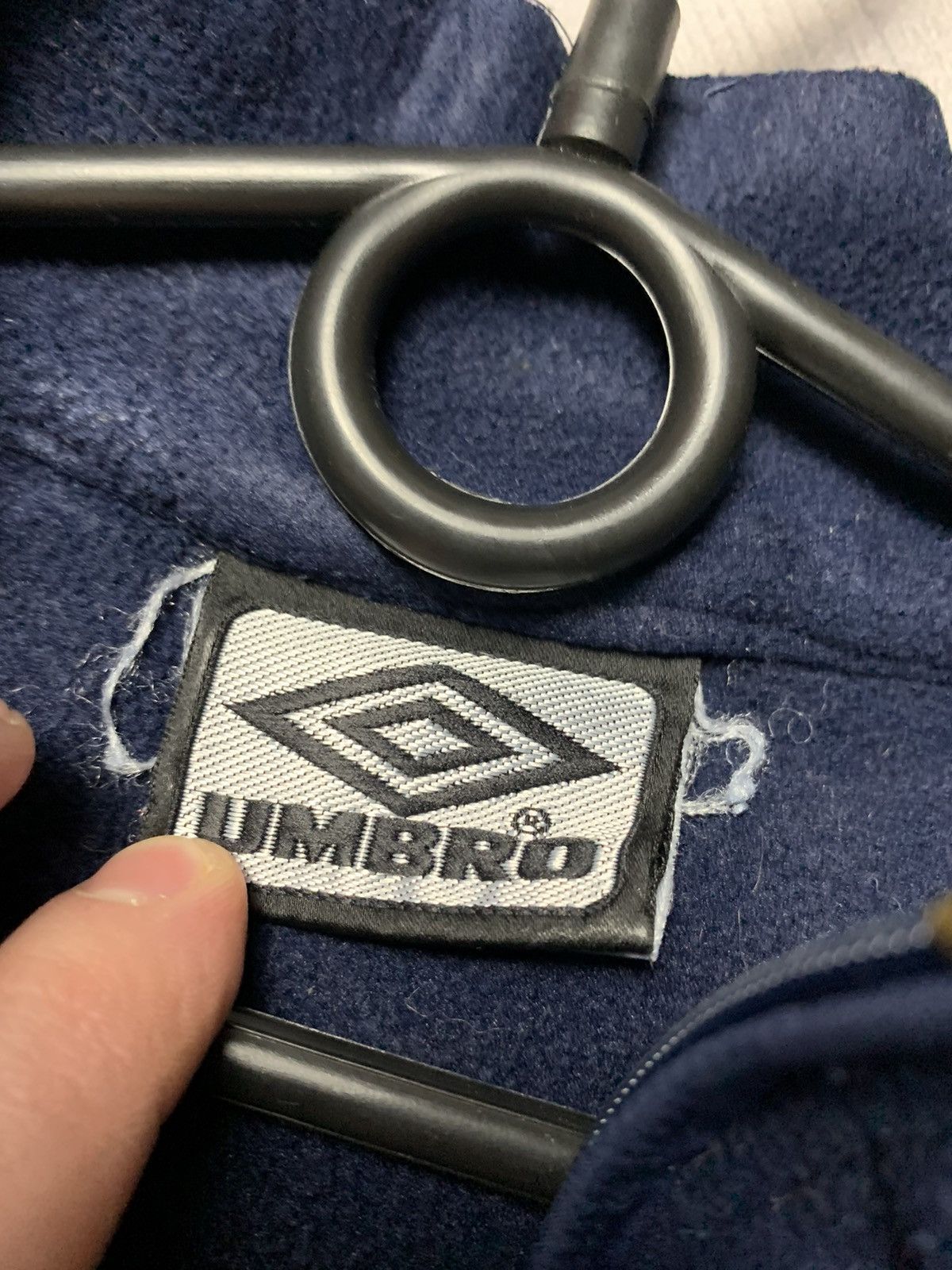 Umbro × Vintage Vintage Umbro England soccer fleece sweatshirt zip 1/4 L Size US L / EU 52-54 / 3 - 4 Thumbnail